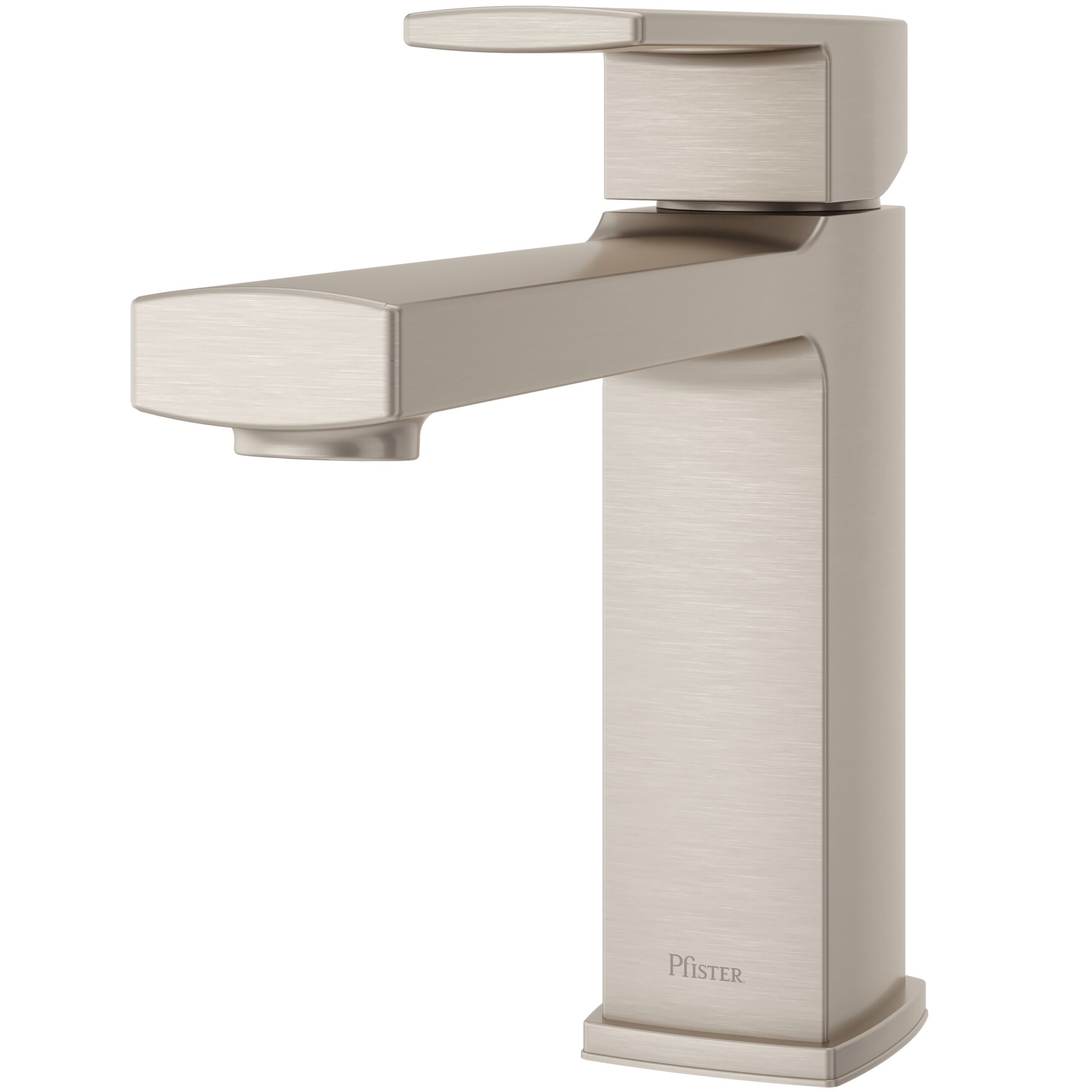 Pfister RT6-1DAK Deckard Brushed nickel 1-handle Deck-mount Roman Low-arc Bathtub Faucet with Hand Shower ( Valve Included )