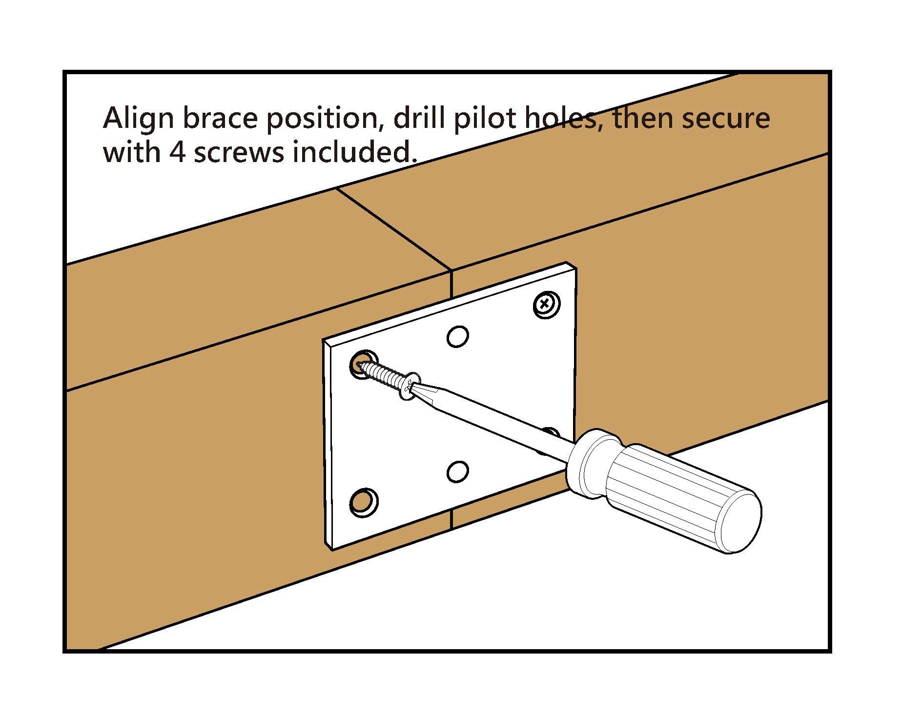RELIABILT 32011ZCXLG Mending-Plates-Brackets-Braces - View #2