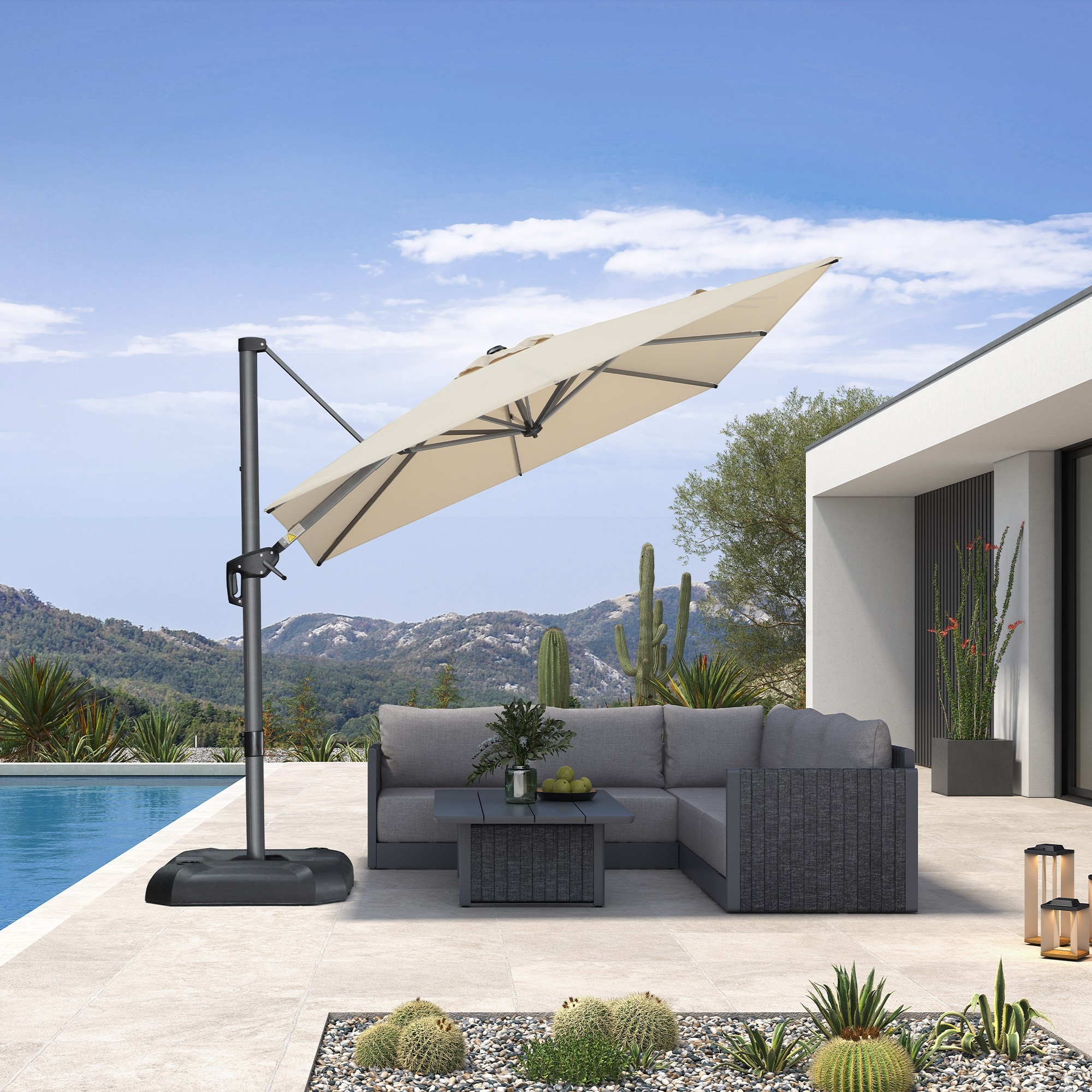 PURPLE LEAF LSGLRS10-SGY Umbrellas-2 - View #3