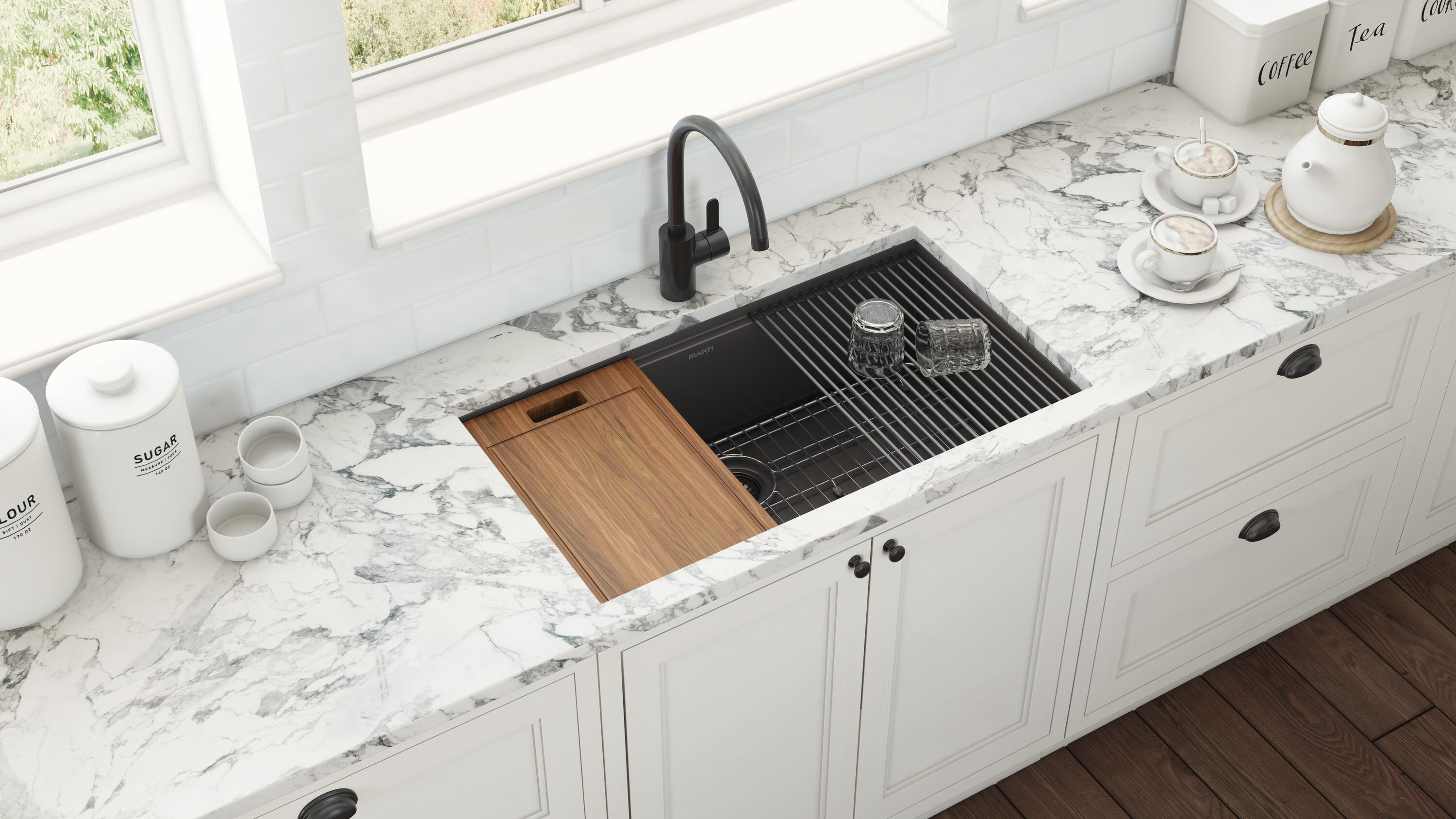 Ruvati RVH6527BL Kitchen-Sinks - View #10