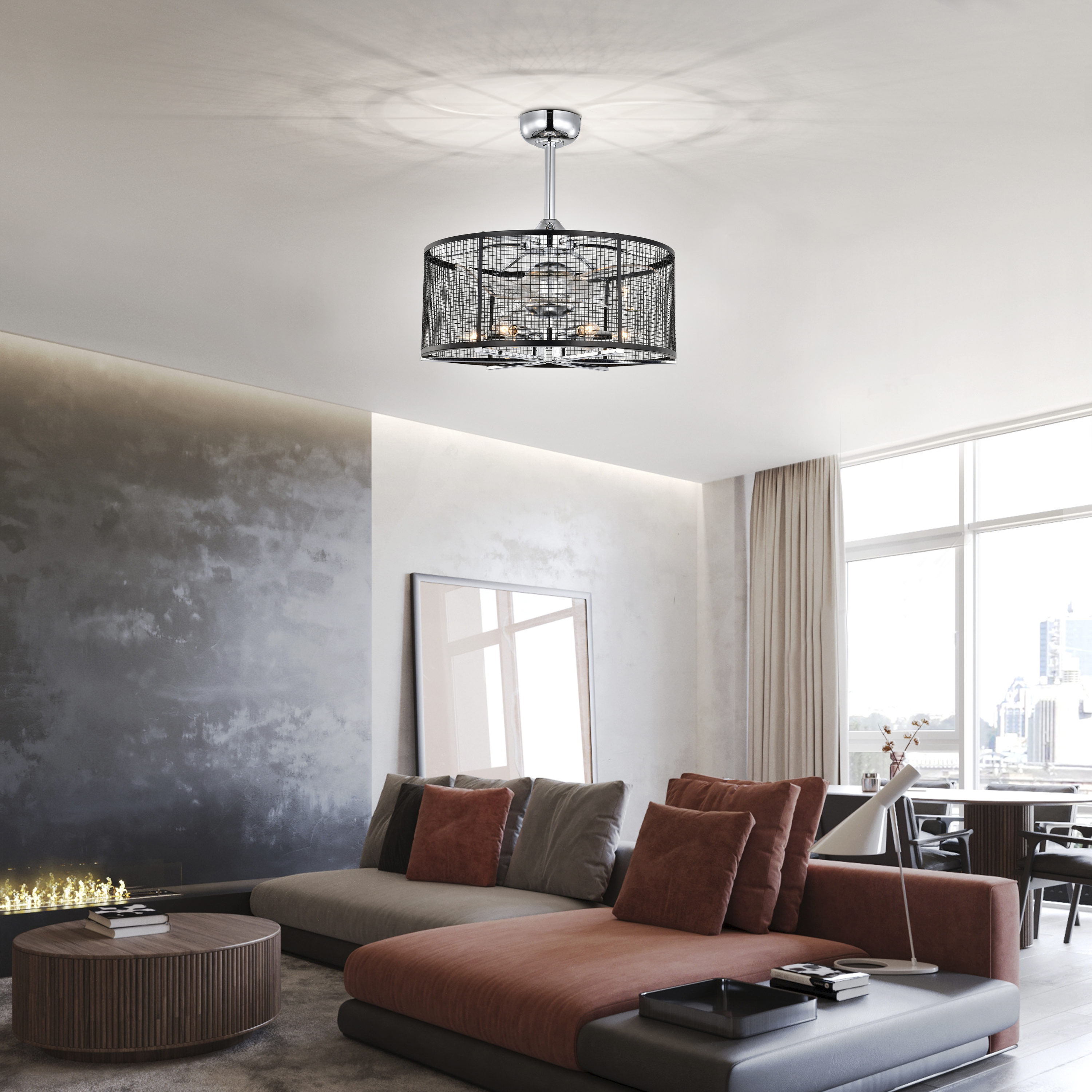 Home Accessories Inc DW01W17MC Ceiling-Fans - View #5