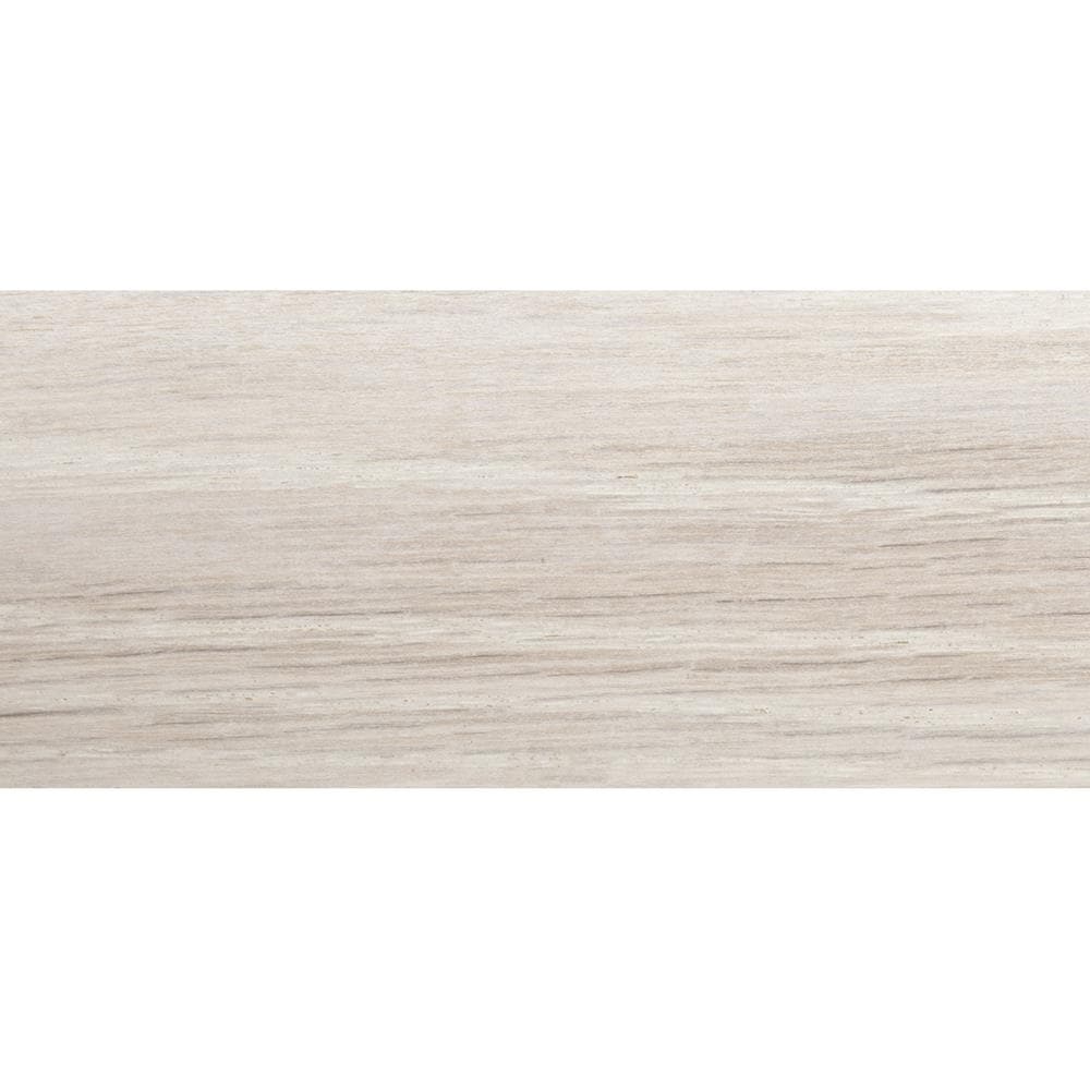 Flexco Alabaster 0.46-in T x 2-in W x 78-in L Solid Wood T-moulding