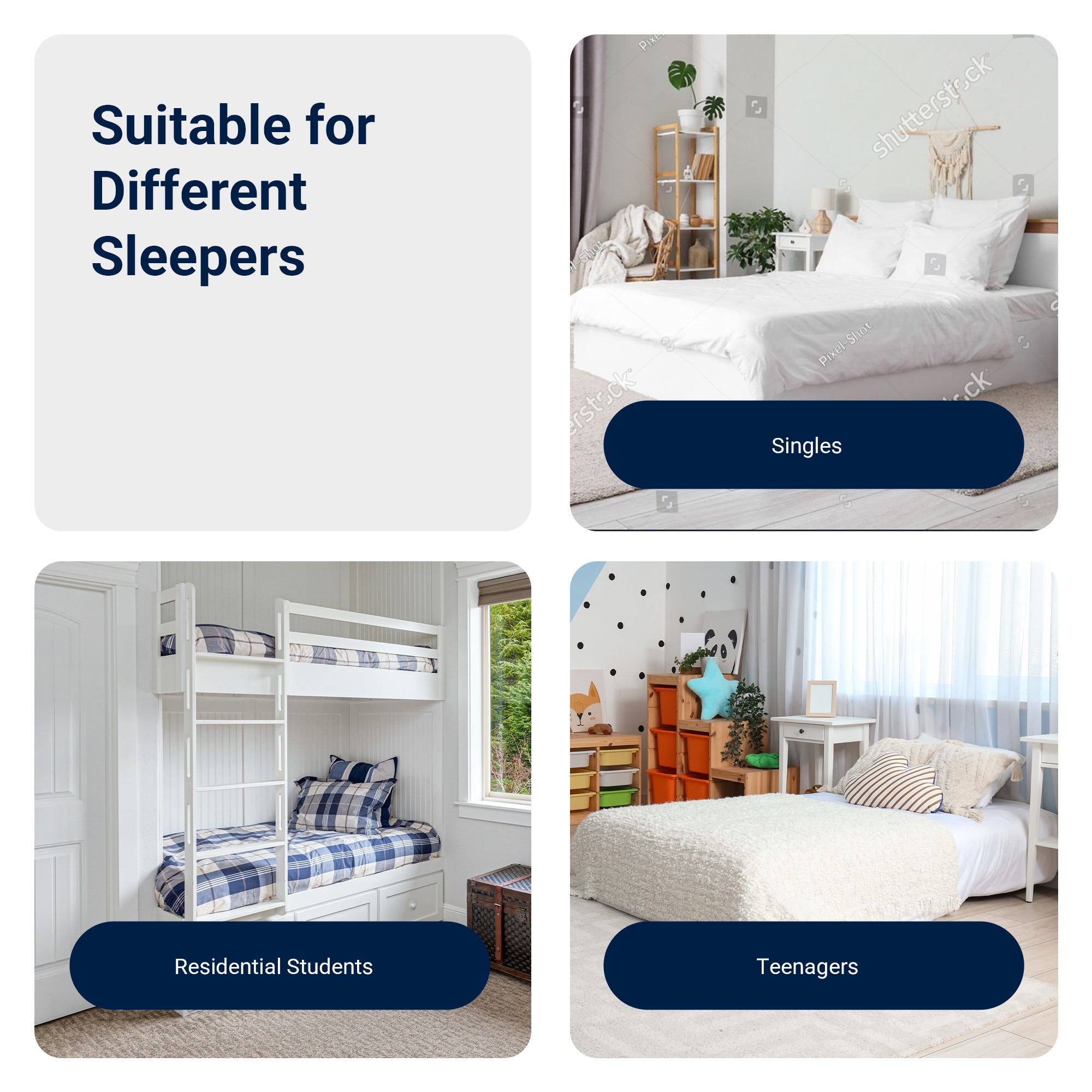 Sweetnight LW-12-Q-S008 Mattresses-Boxsprings - View #4