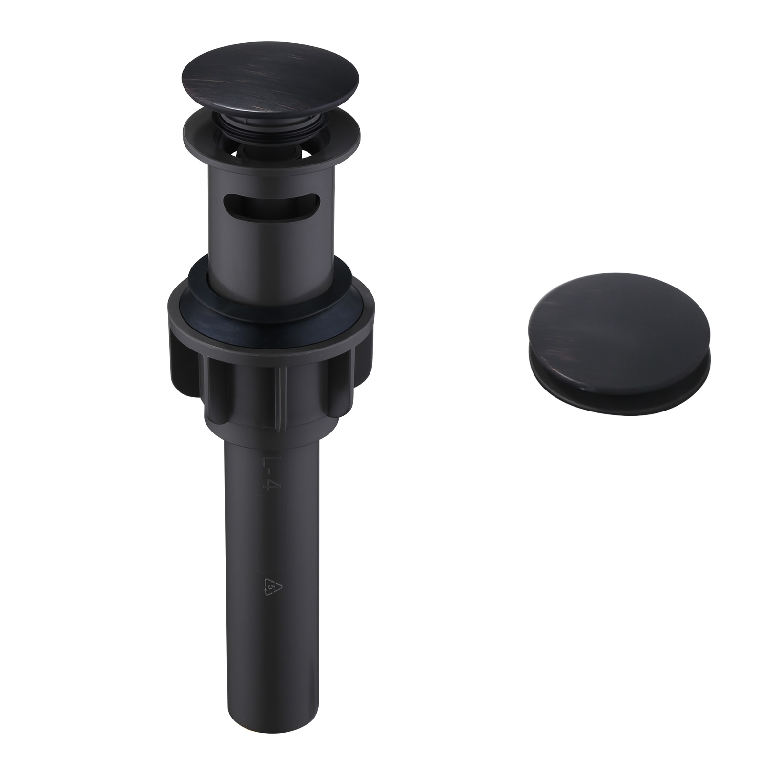 WOWOW X3003RB-LW Oil Rubbed Bronze Bathroom Sink pop up drain