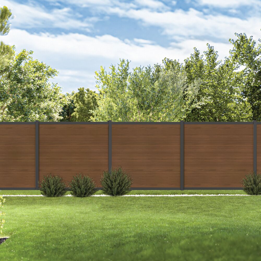 Freedom Alloy 6-ft H x 6-in W Saddle Vinyl Fence Infill Board (Unassembled)