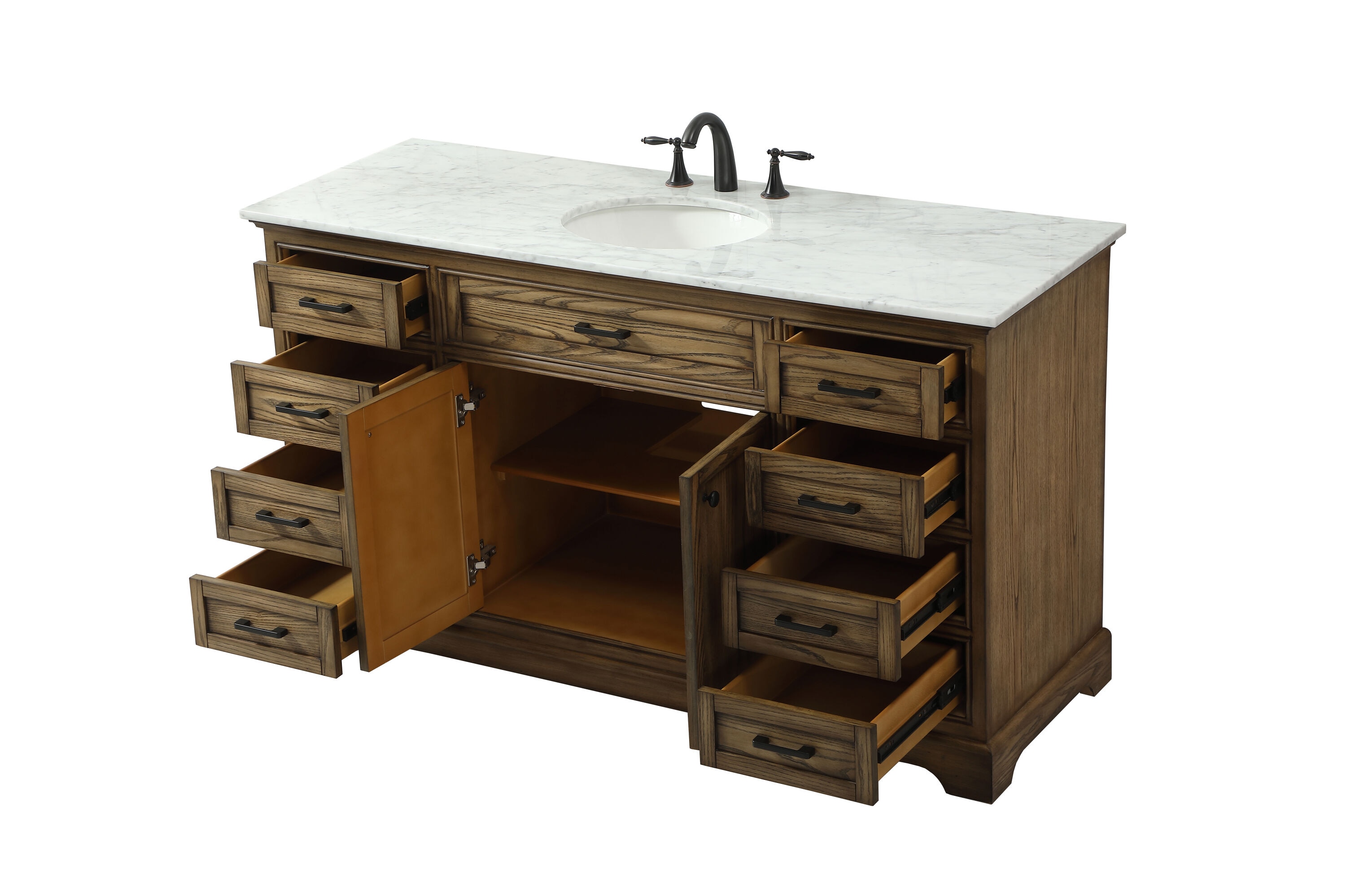 Elegant Decor HF45180DW Bath-Vanity-Combo - View #5