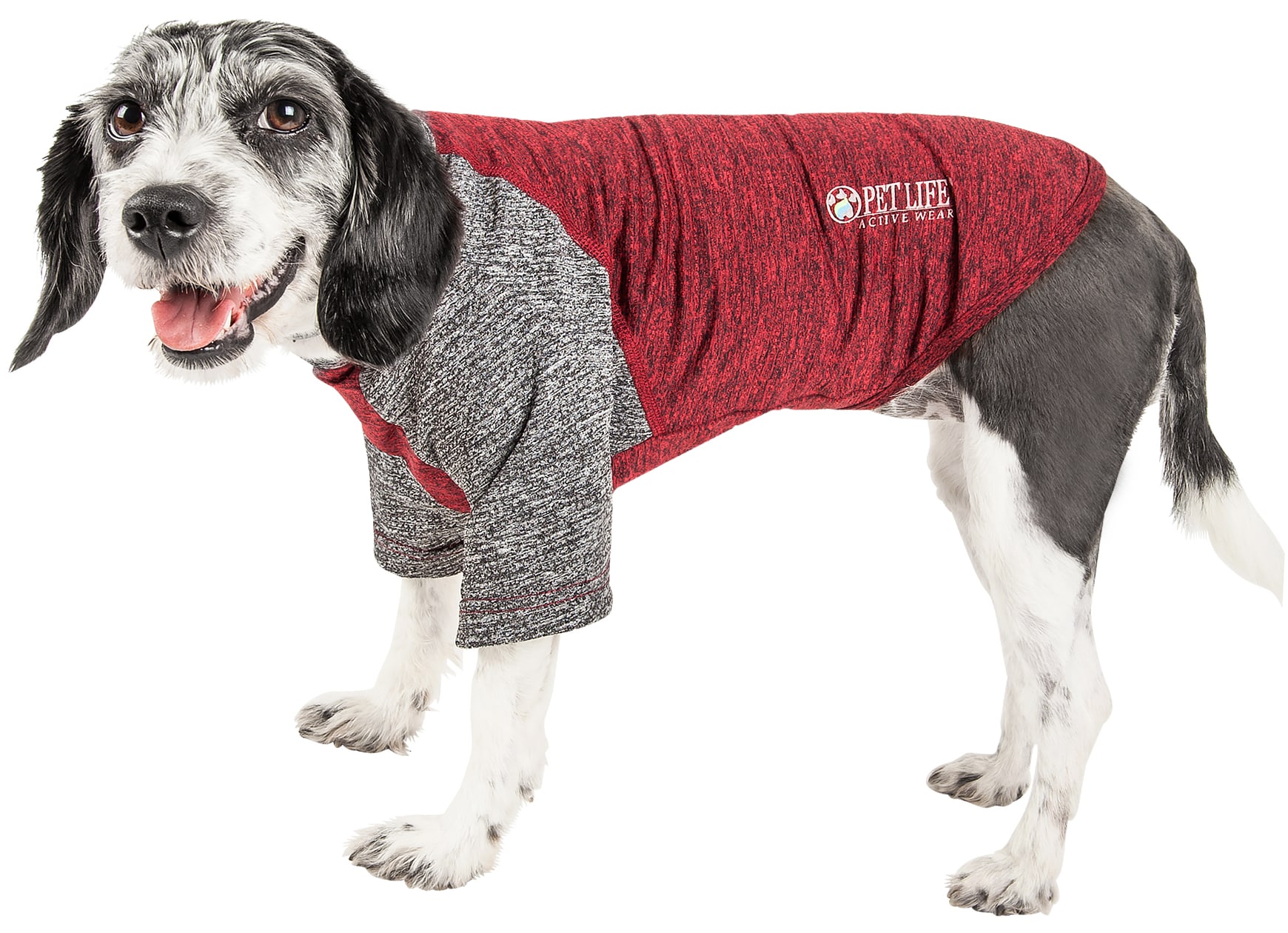 Pet Life TSHL3MRMD Red Dog/Cat Pet T-shirt Medium