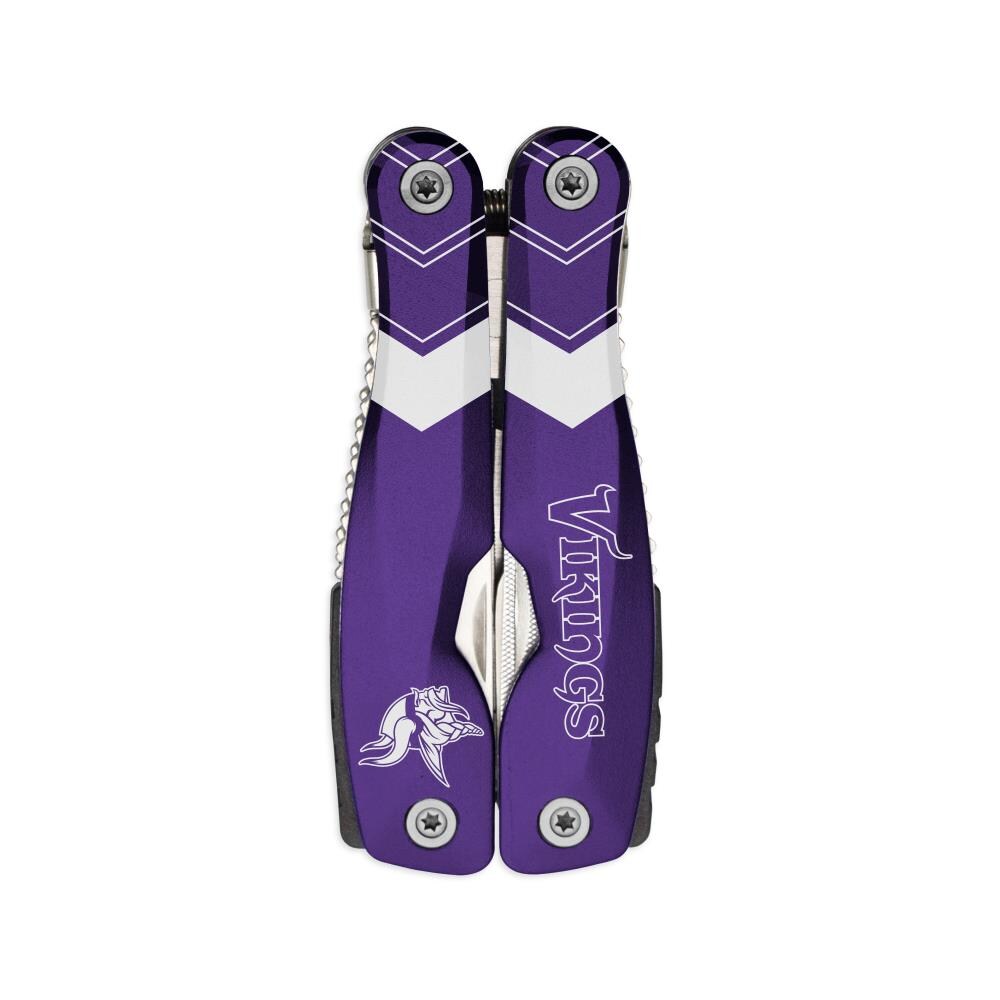 The Sports Vault UTNFL18 Minnesota Vikings 12-Piece Utility Multi-Tool