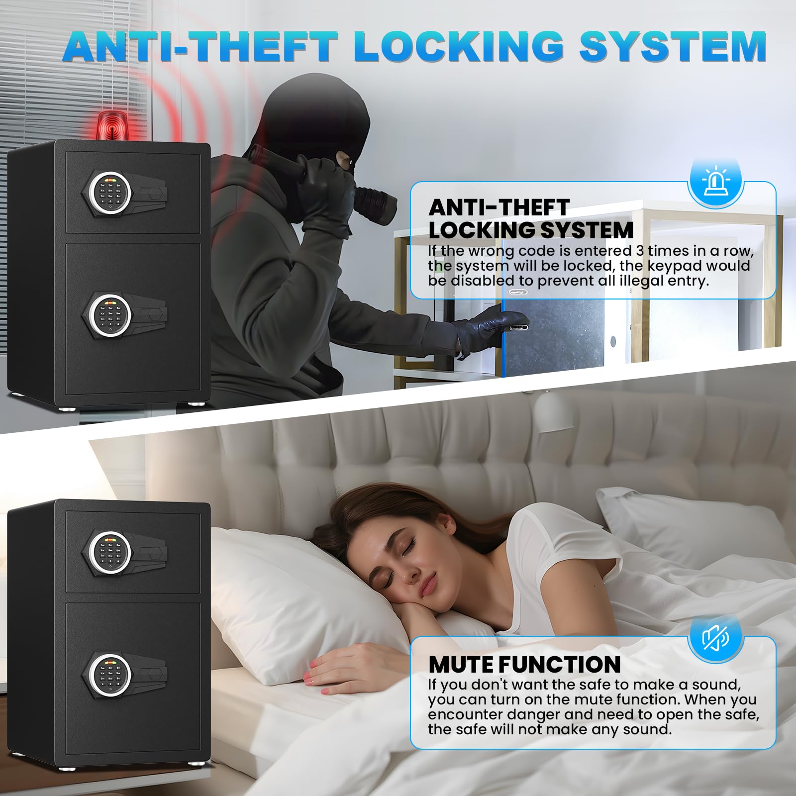 Adrinfly LAD0805D258 Chest-Safes - View #5
