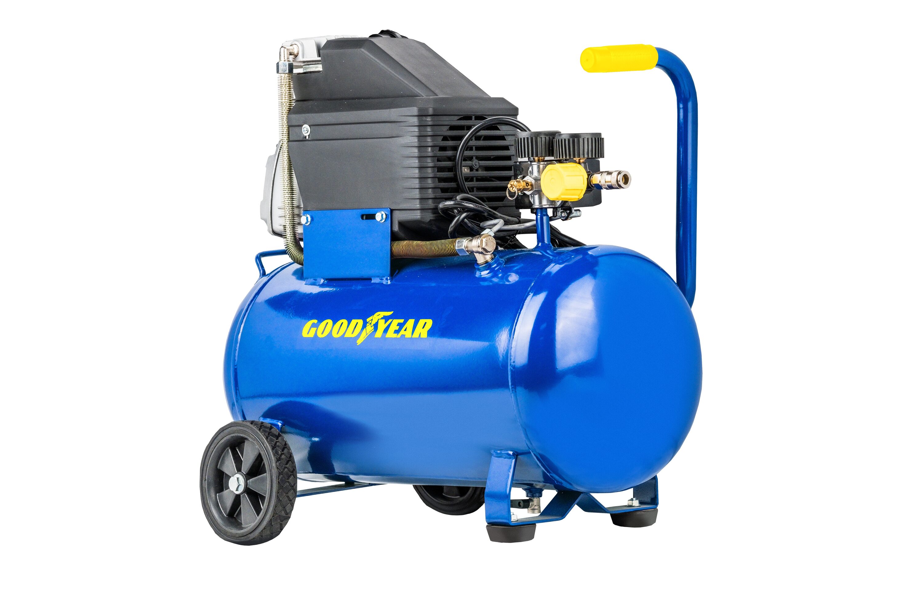 Goodyear GYC6100 10-Gallon Portable Electric 135 PSI Horizontal Air Compressor