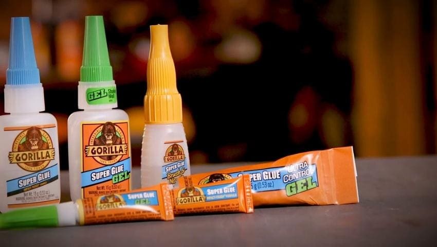 Gorilla Super Glue Gel, Clear, 20g Bottle - Shock Resistant