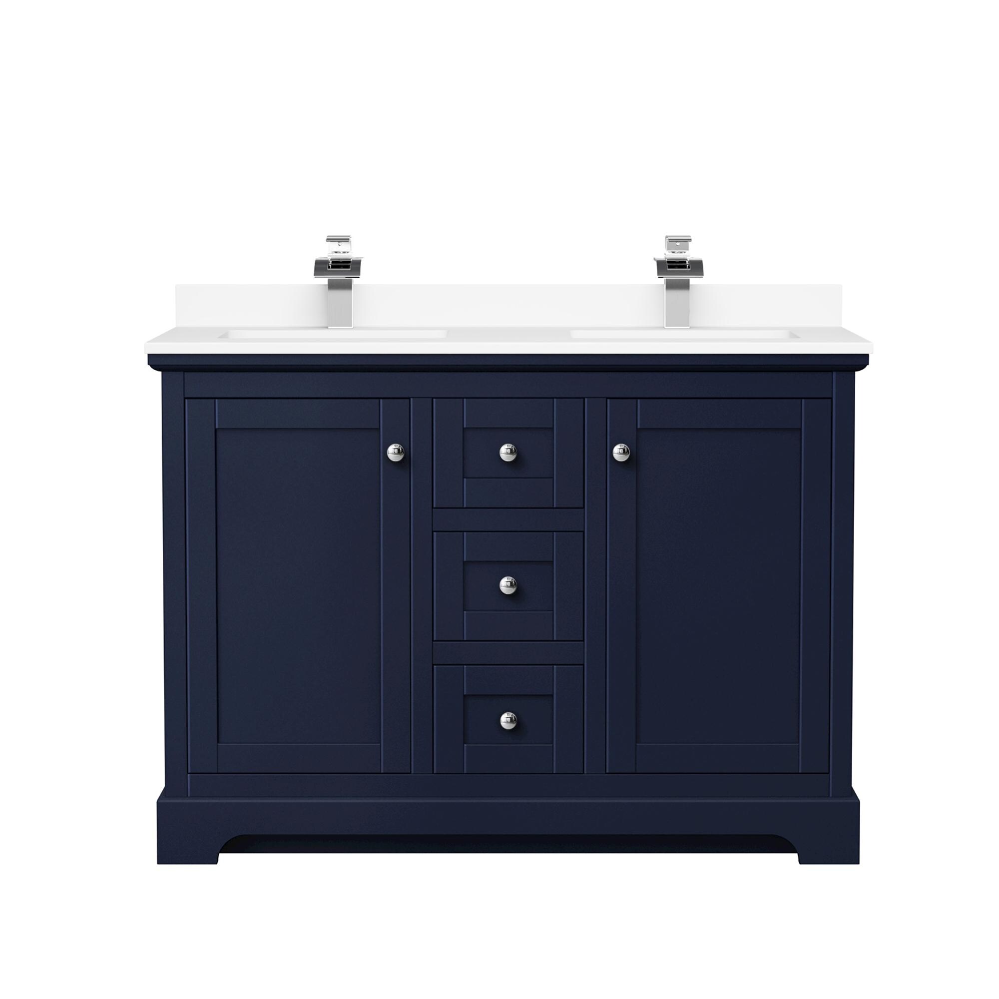 Wyndham Collection WCV232348DBCWCUNSMXX Bath-Vanity-Combo - View #2