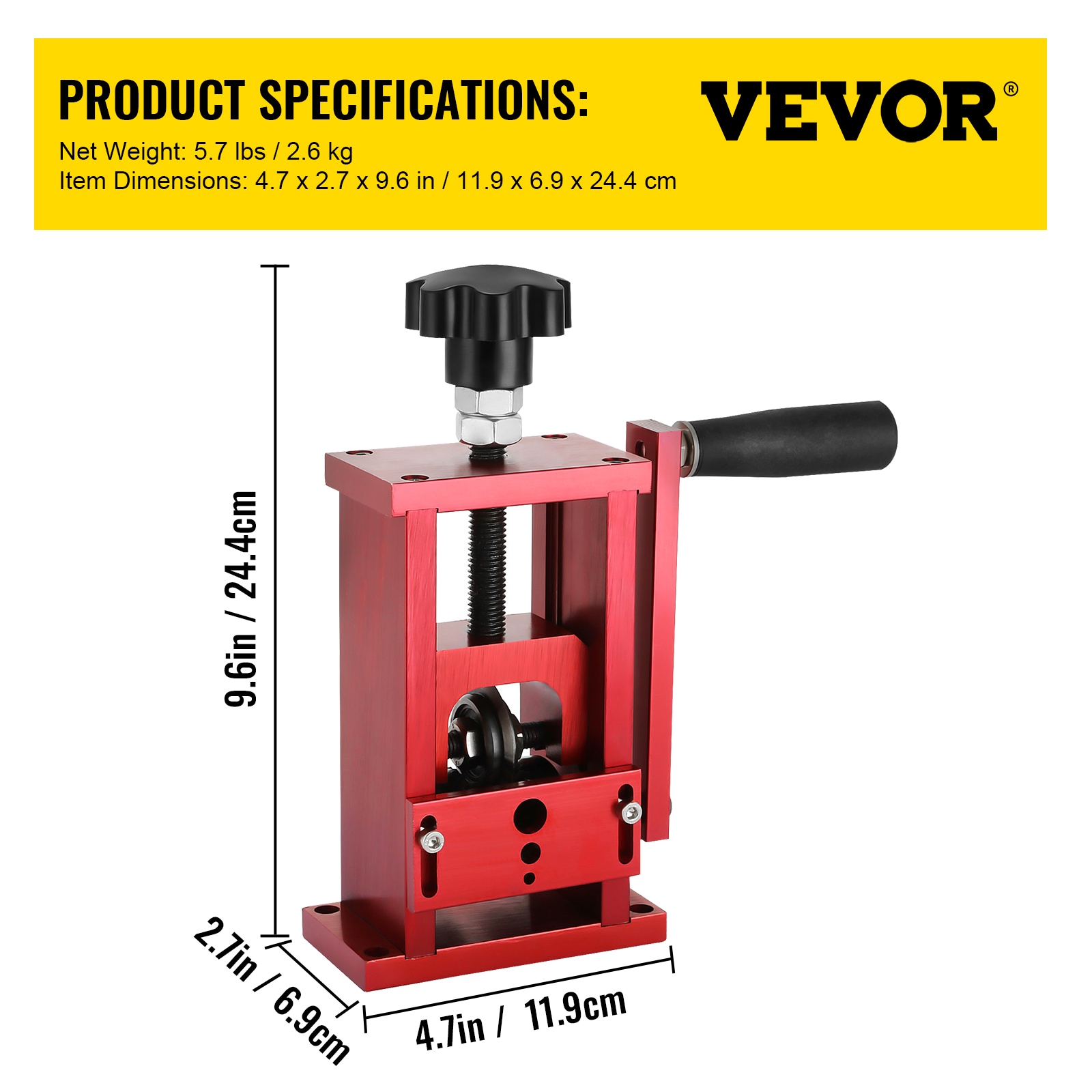 VEVOR HXSD-025MINIBXJSDV0 Wire-Strippers-Crimpers-Cutters - View #7