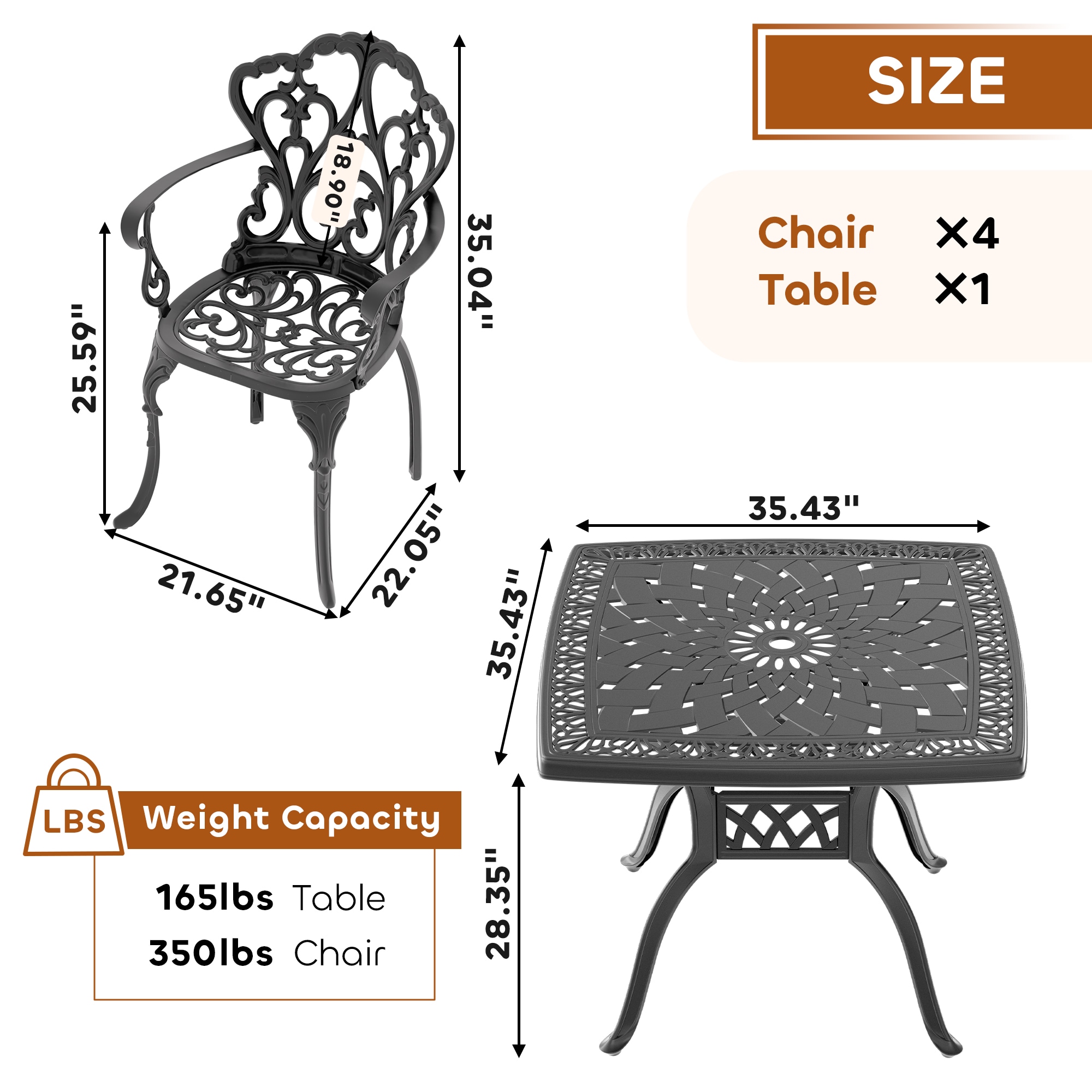 nicesure SLBK6047CZ4A1173RC Patio-Dining-Sets - View #8