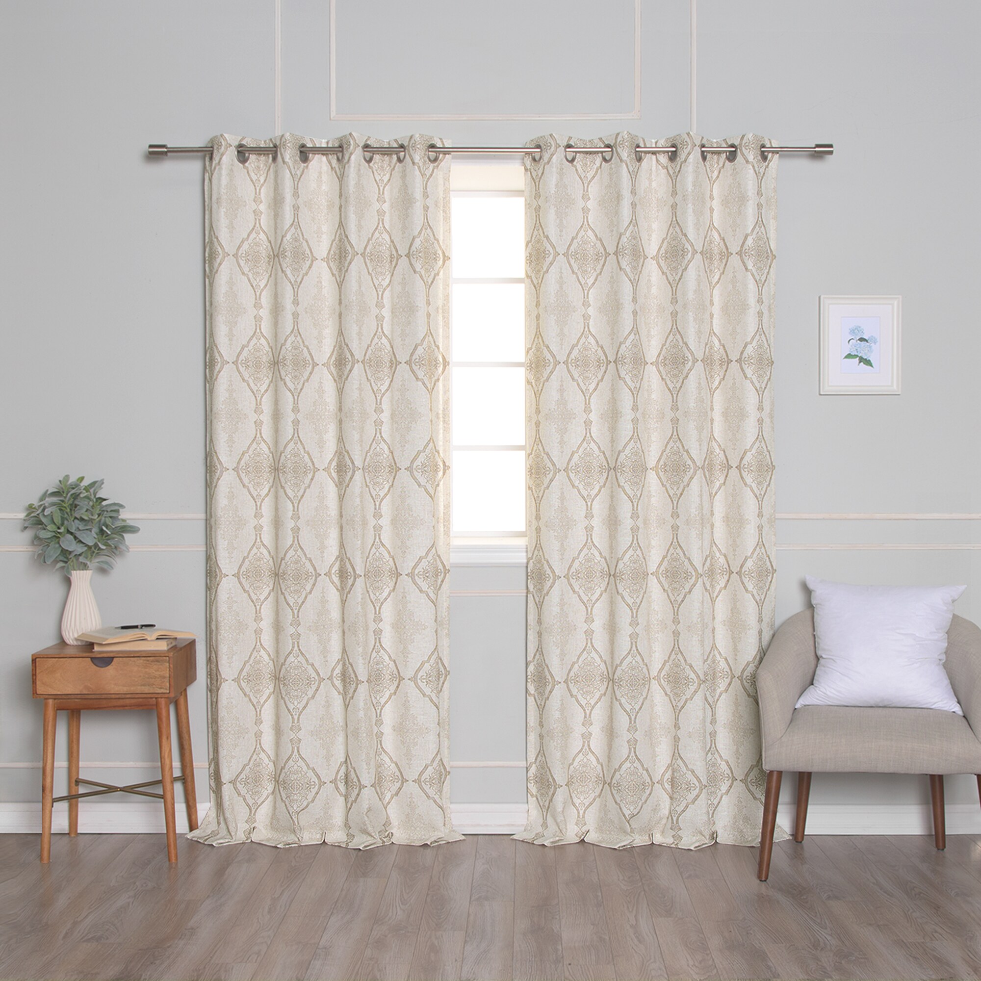 Best Home Fashion JC-14-MED01-84-BEIGE curtains - View #6