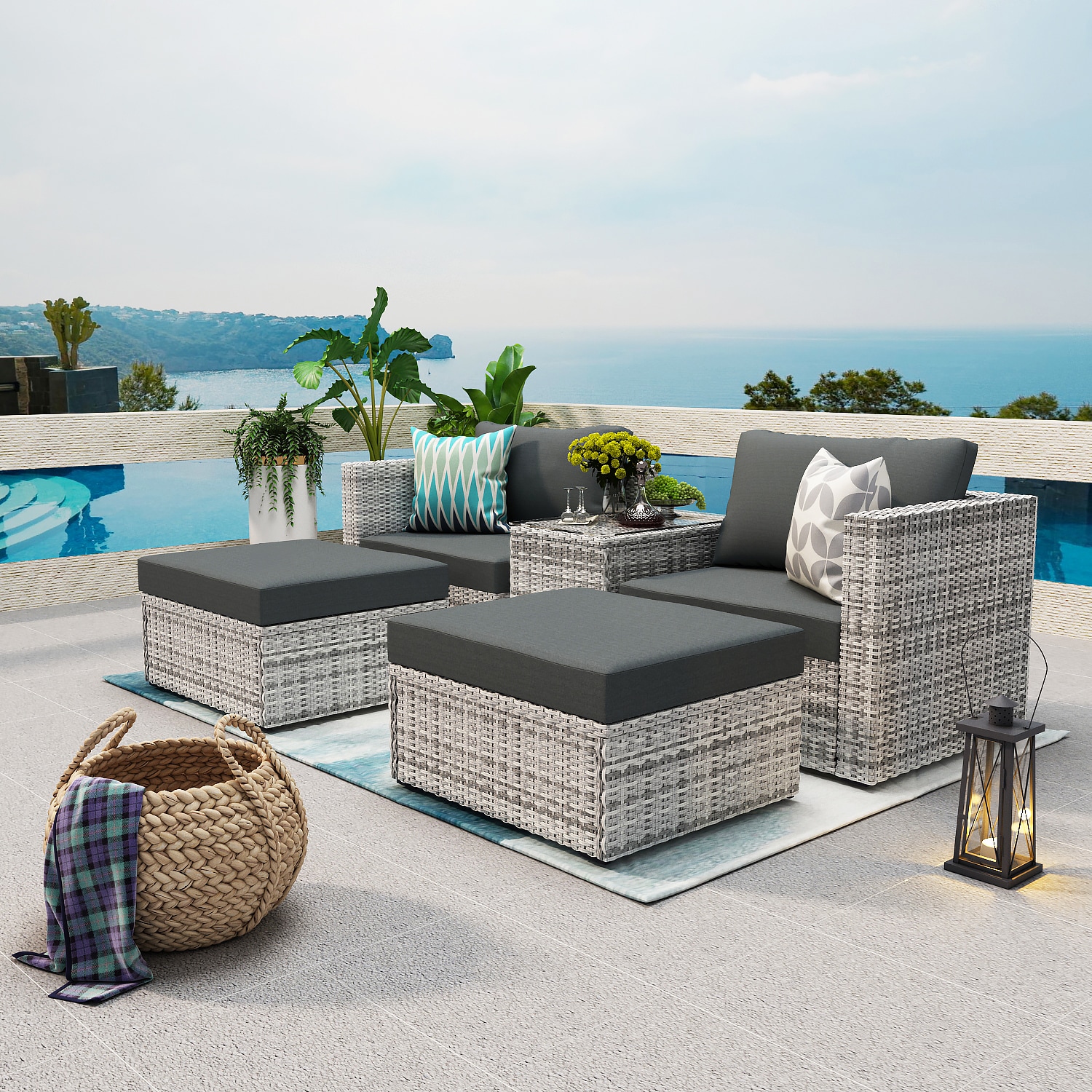 Bybafun YB8400062 Patio-Sofas-Daybeds - View #6