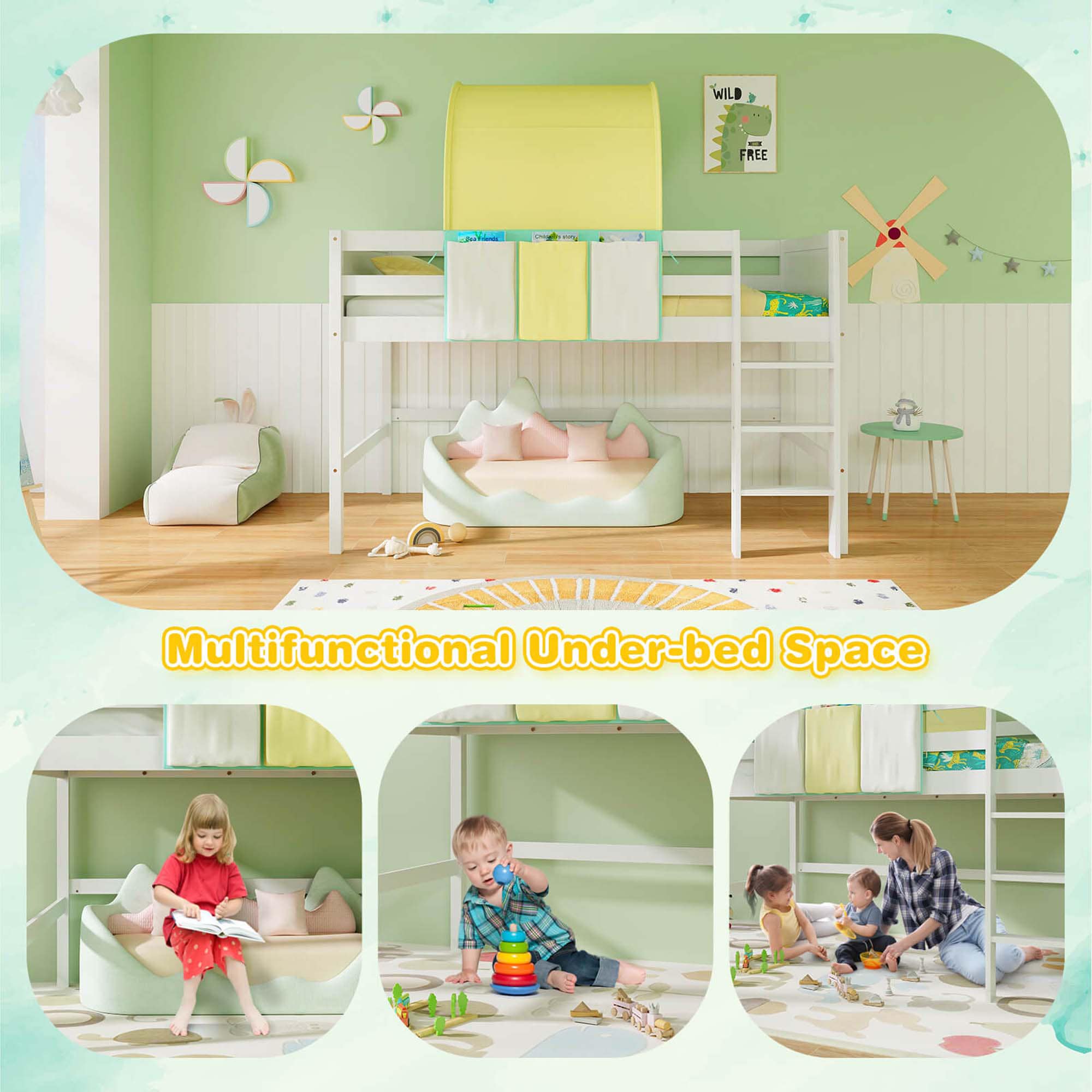 Costway HCST02597 Bunk-Beds - View #5