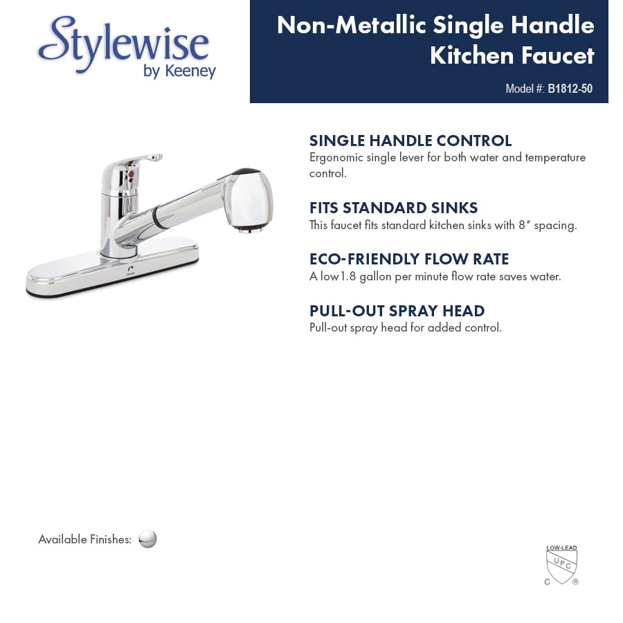 Keeney B1812-50 Kitchen-Faucets - View #4
