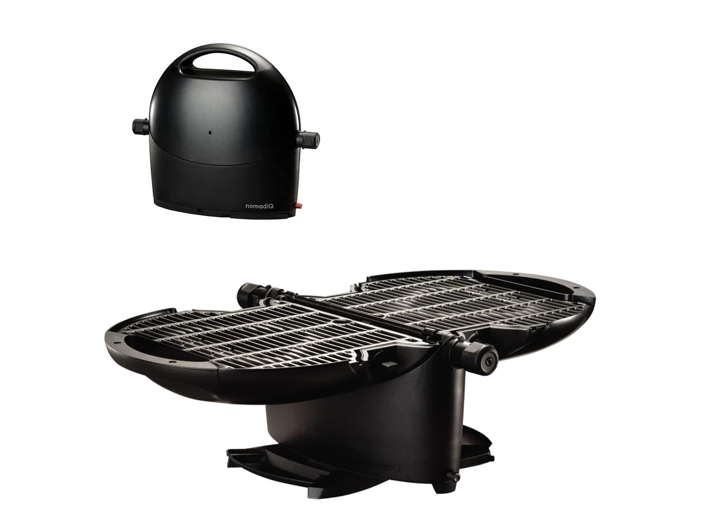 Seraph shuttle Calamiteit nomadiQ Grill 226-Sq in Black Portable Gas Grill in the Portable Grills  department at Lowes.com