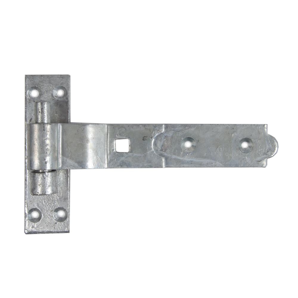 HEAVY DUTY 24" INCH Gate Stable Hinges Cranked Hook & Band Galvanised Finish D30 