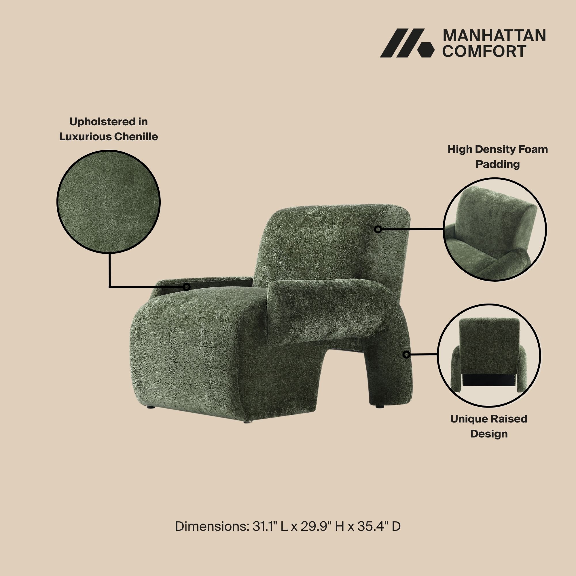 Manhattan Comfort 3-LSAC1769-OG Living-Room-Sets - View #4