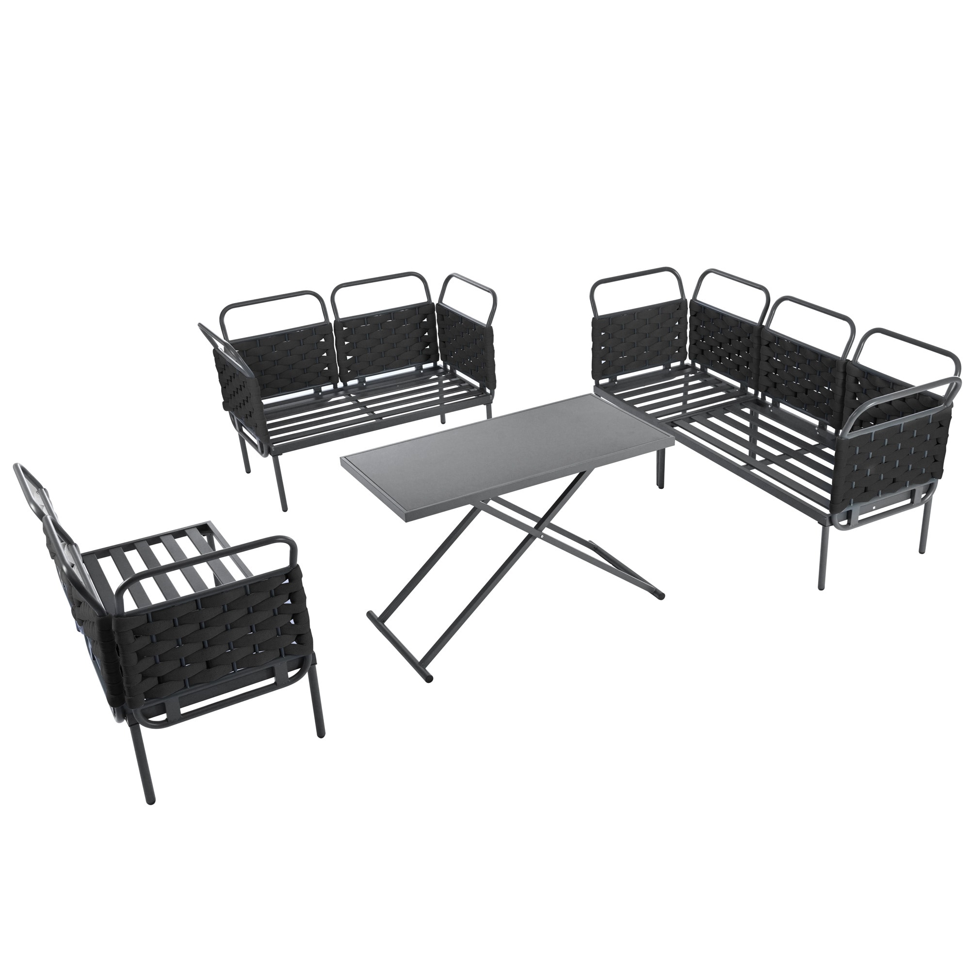 BABOOM BOM-72AAORUST Patio-Dining-Sets - View #4
