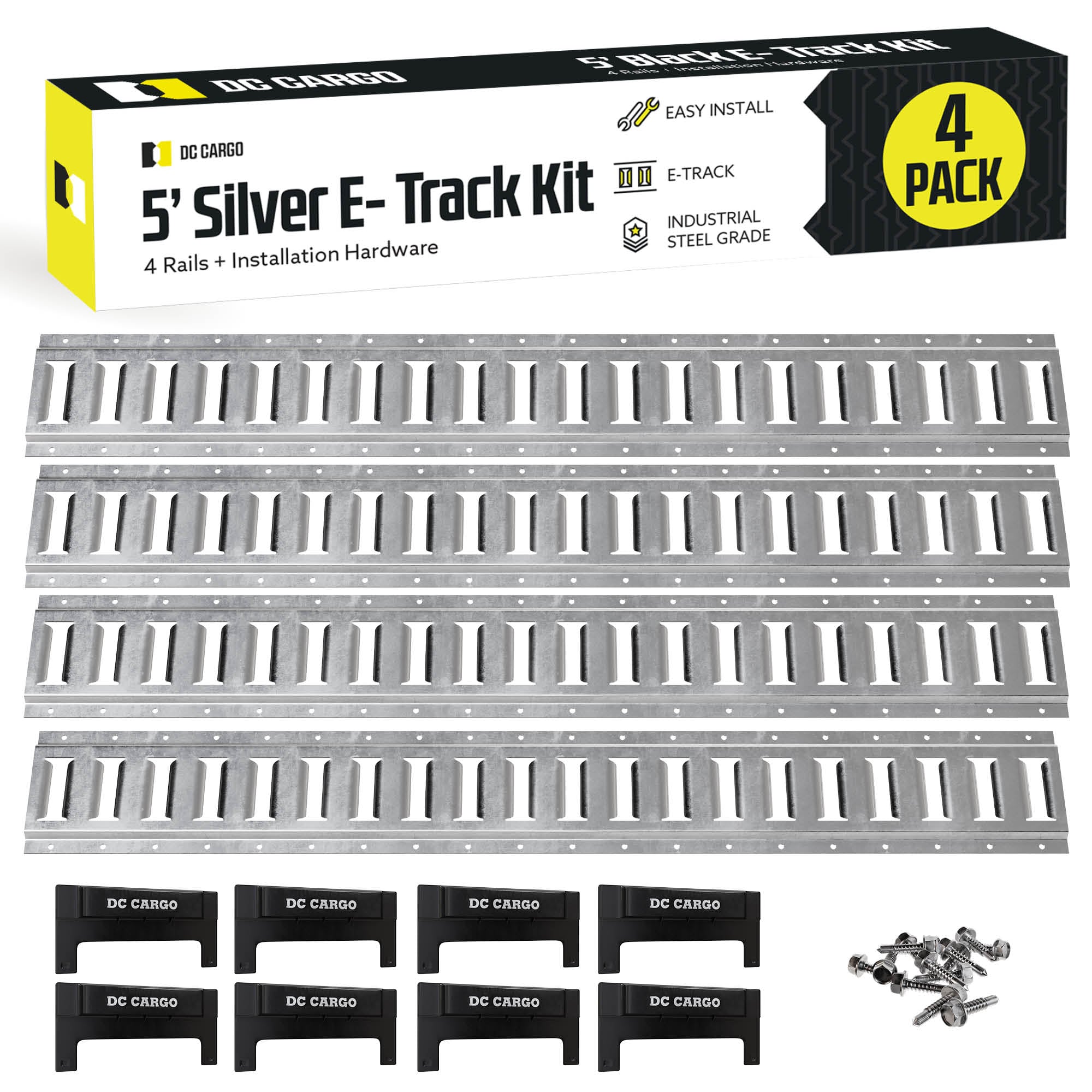 DC Cargo E-Track Steel E-track 18 -Pieces #5HETZKIT001