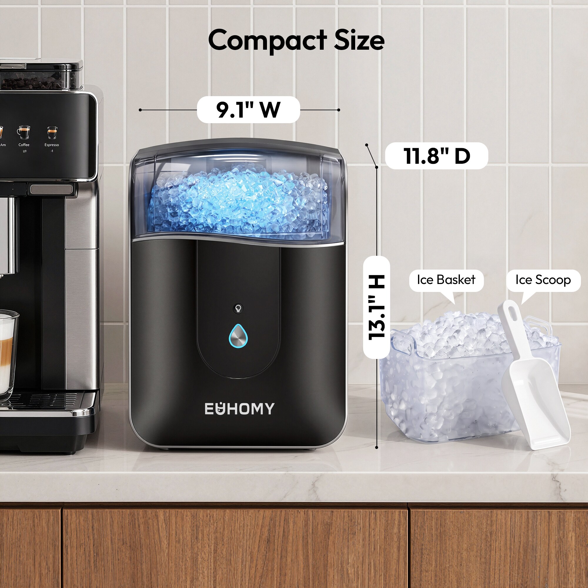 Euhomy IM023-N1BL-E-LS-SC2 Ice-Makers - View #8