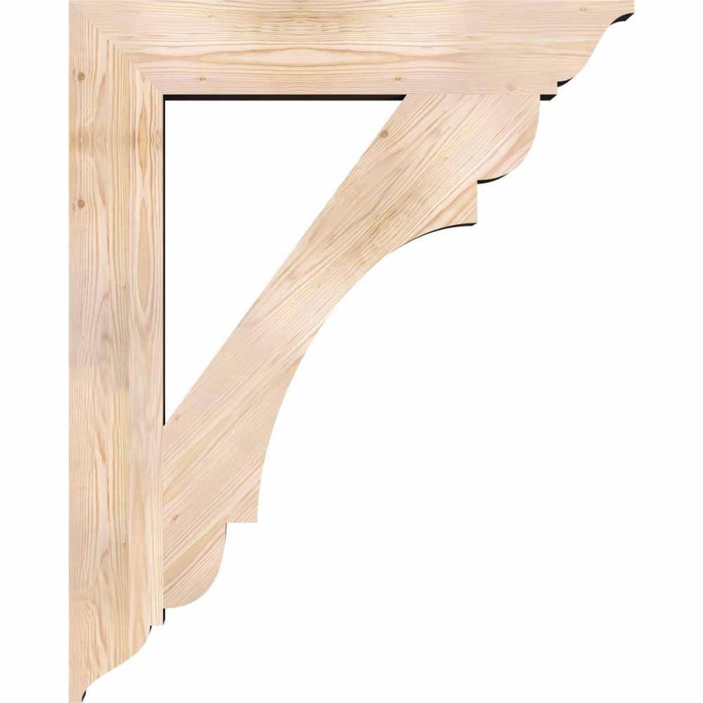 Ekena Millwork BKT06X32X40OLY01SDF Exterior-Brackets-Braces - View #3