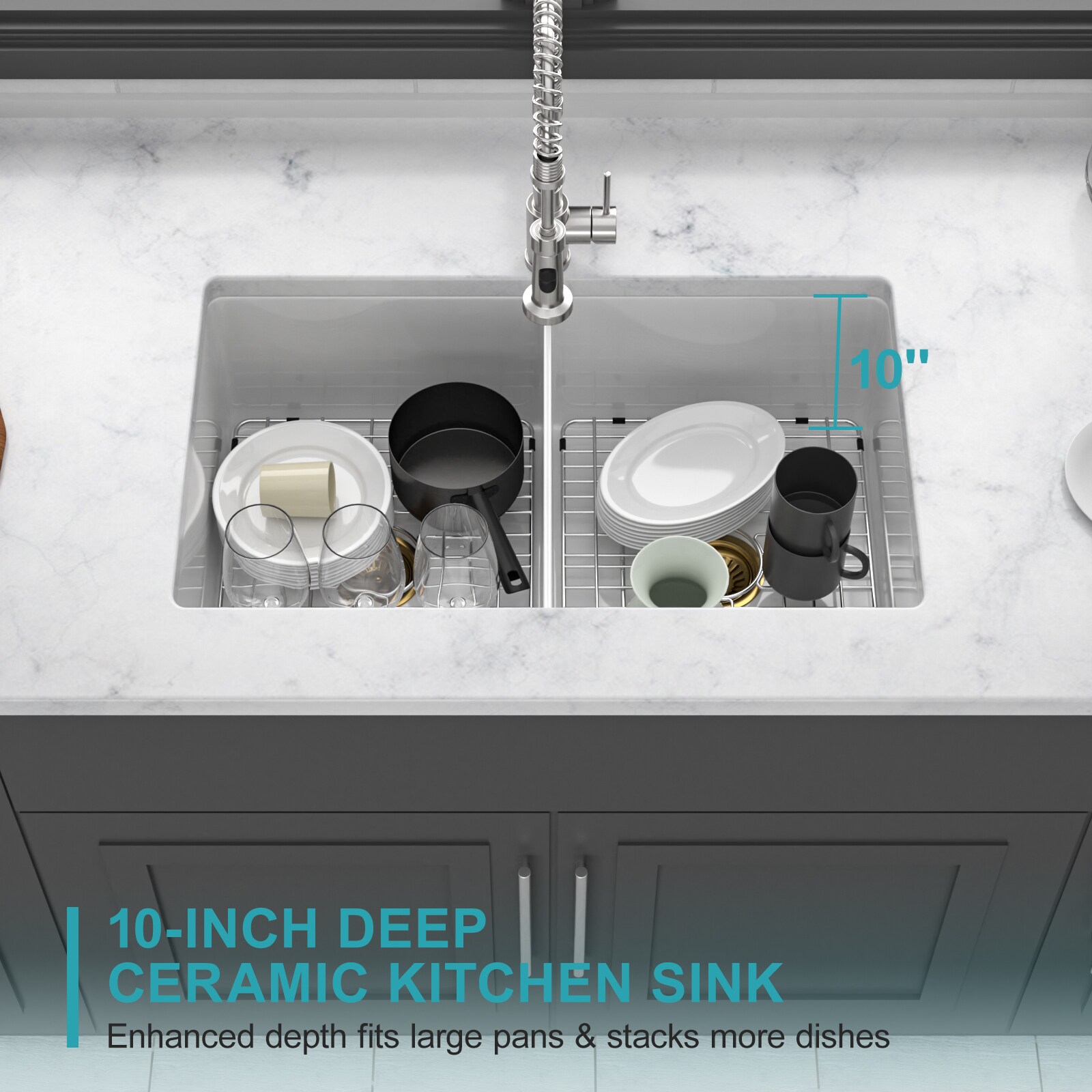 Tatayosi JL-372425 Kitchen-Sinks - View #4