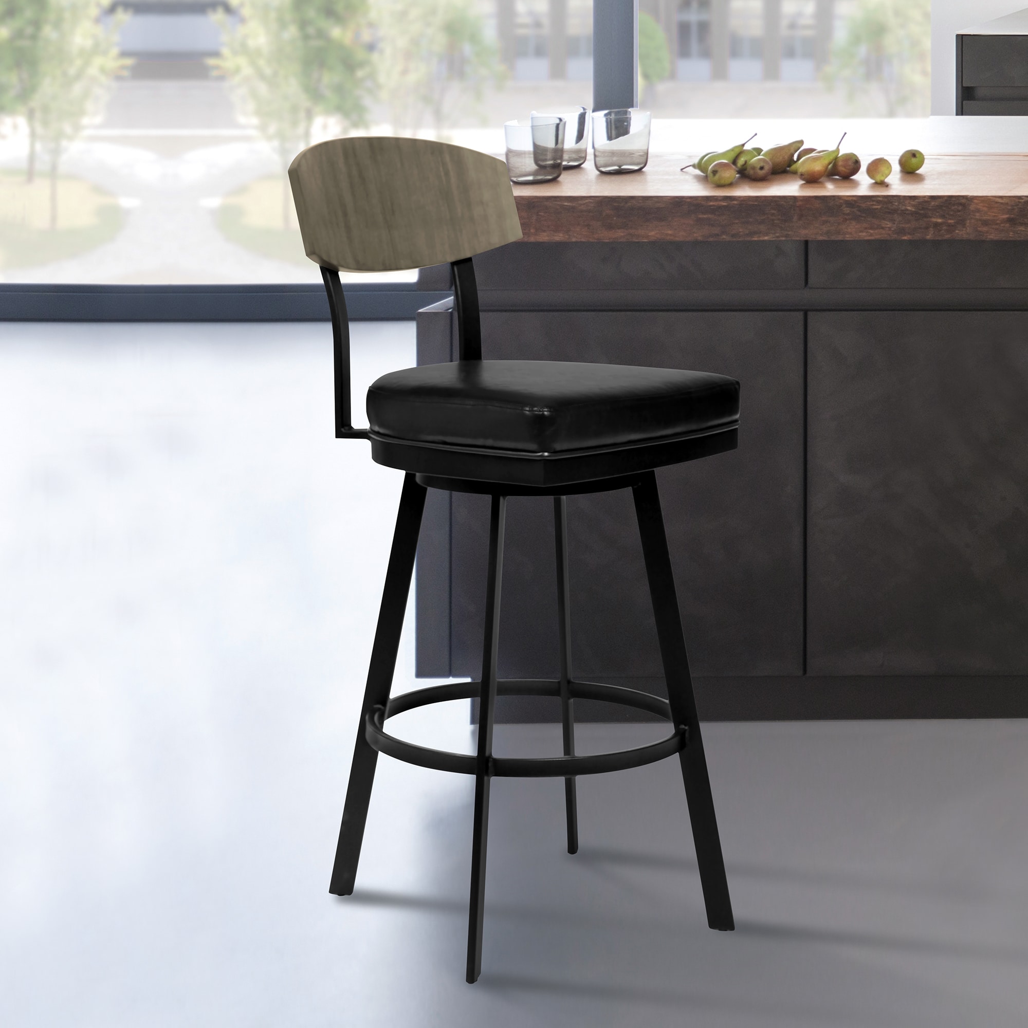 Armen Living LCFRBAGWVB30 stools - View #6