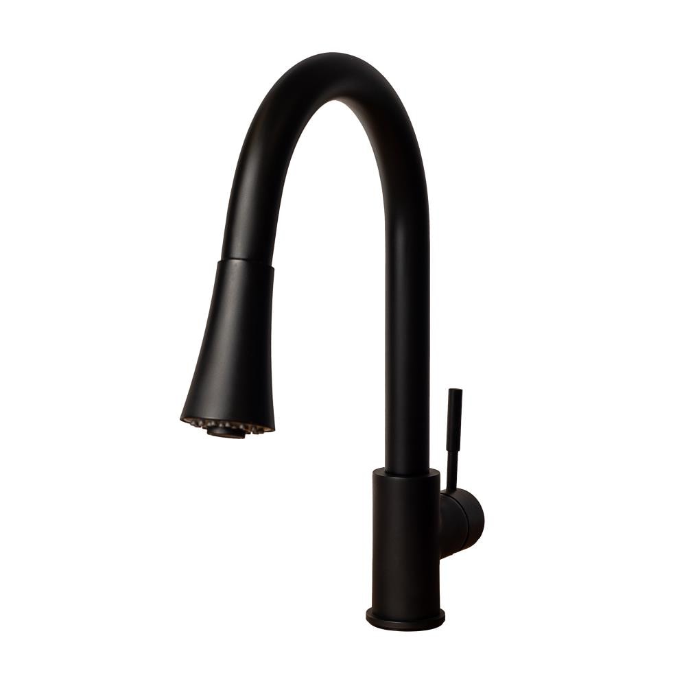 ZLINE KITCHEN & BATH EDS-KF-MB Edison kitchen faucet Matte black Single Handle Deck-mount Kitchen Faucet