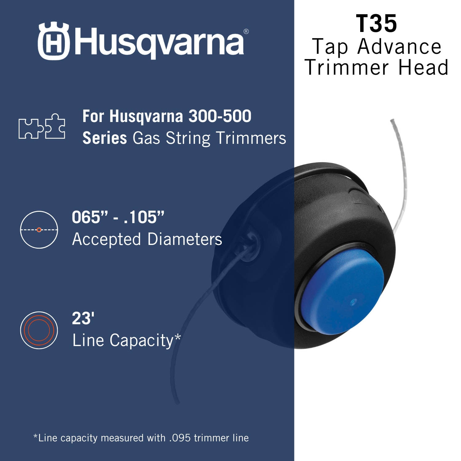 Husqvarna 537388101 String-Trimmer-Replacement-Heads - View #2