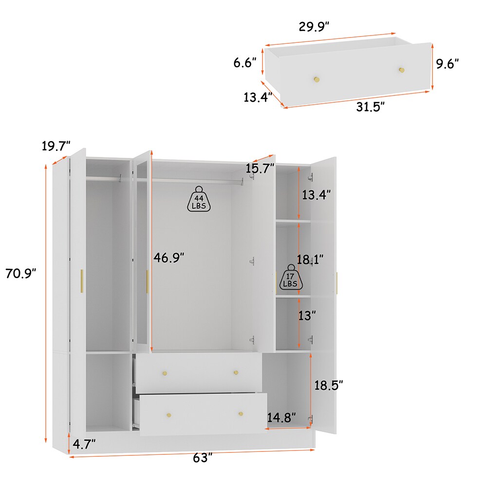 Homsee C-KF330062-01-AB armoires - View #18