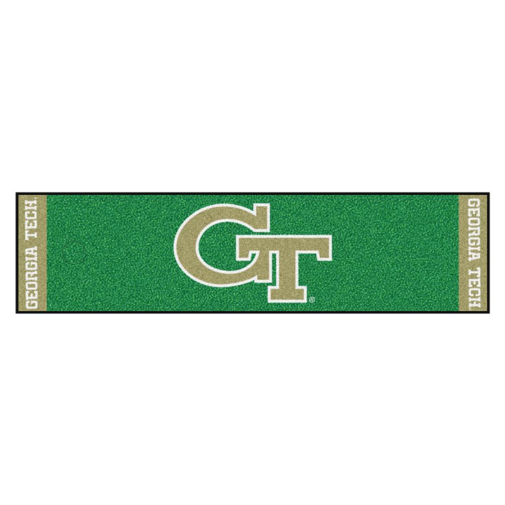 FANMATS 12811 1.5-ft x 6-ft NCAA Putting Green Mat Putting Green