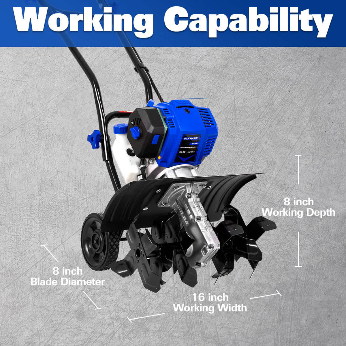 BILT HARD TOA-0457 Gas-Cultivators - View #3