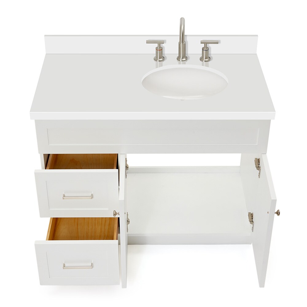 ARIEL F043SRWQOVOWHT Bath-Vanity-Combo - View #6
