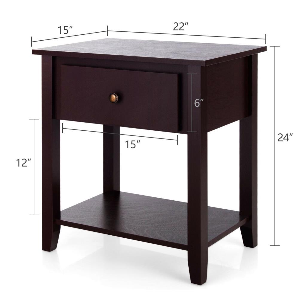 WELLFOR HW-HLY-66561CF nightstands - View #2
