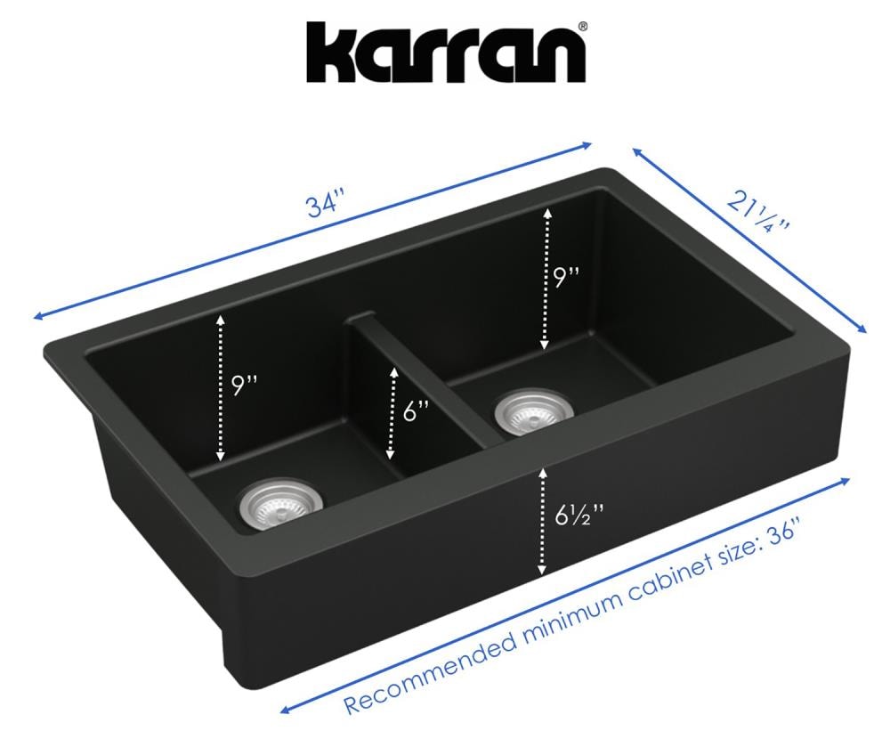 Karran QAR-750-BL Kitchen-Sinks - View #6