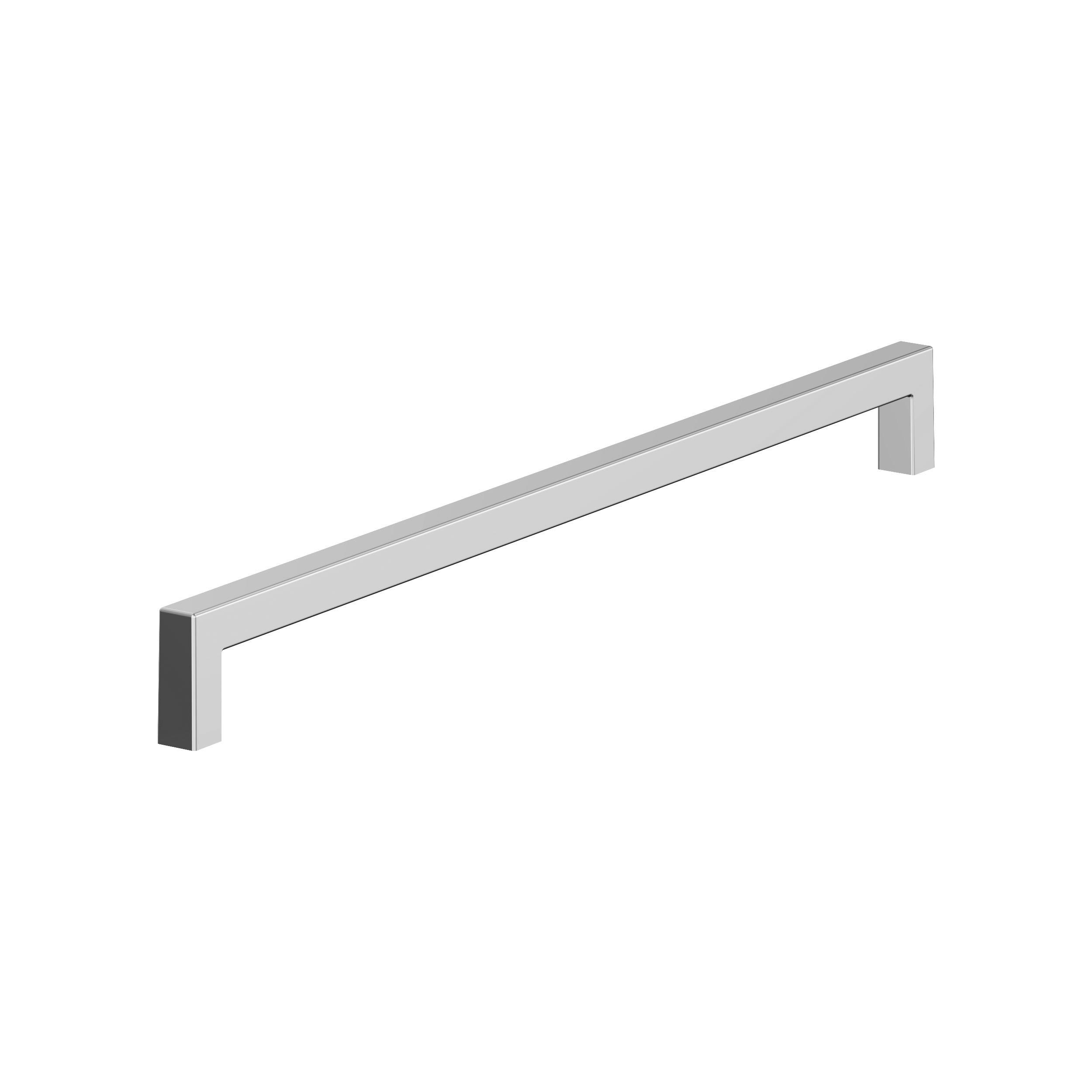 Amerock BP5404626 Monument 18-in , 457mm Center to Center Polished Chrome Cylindrical Bar For Use on Appliances Drawer Pulls