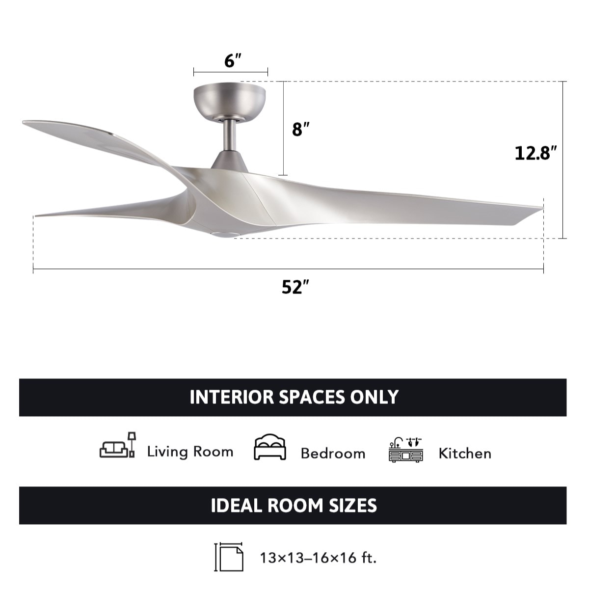 CO-Z CFN-1504-NI Ceiling-Fans - View #7