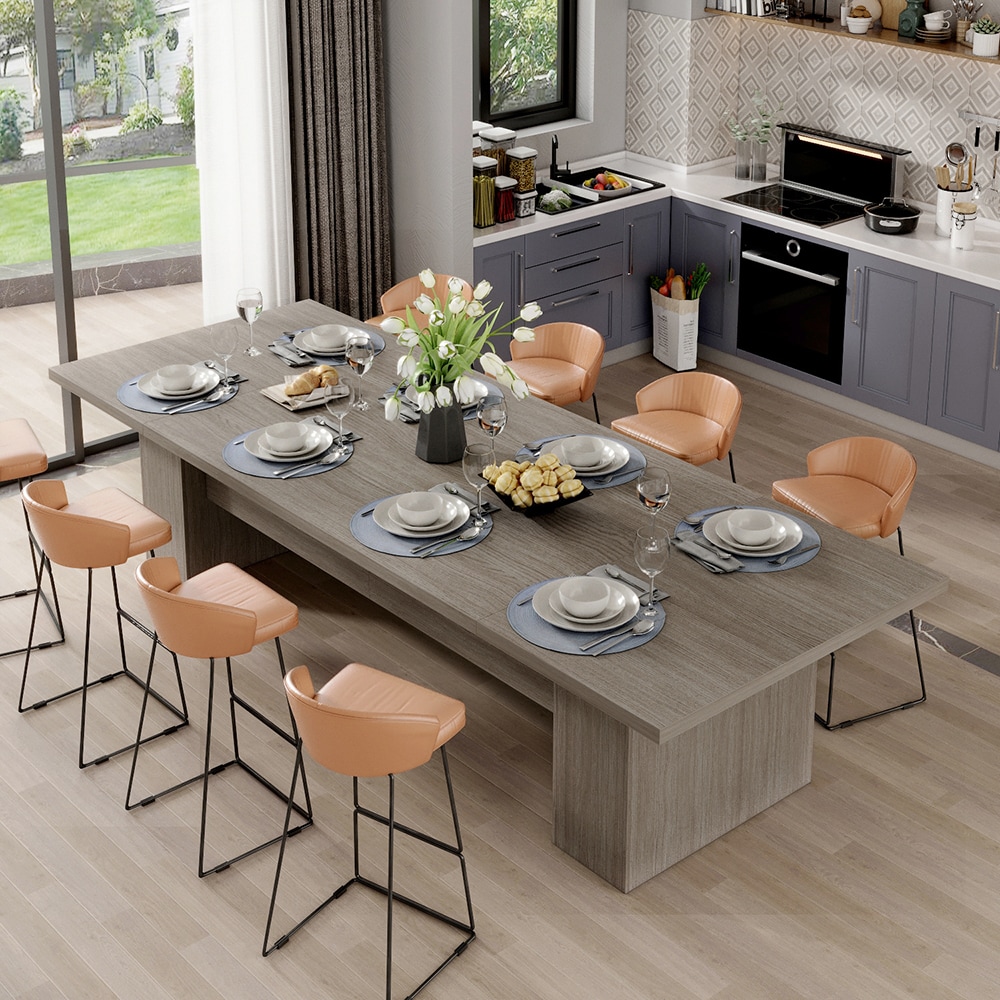 Homsee C-KF210253-03-AB Dining-Tables - View #3