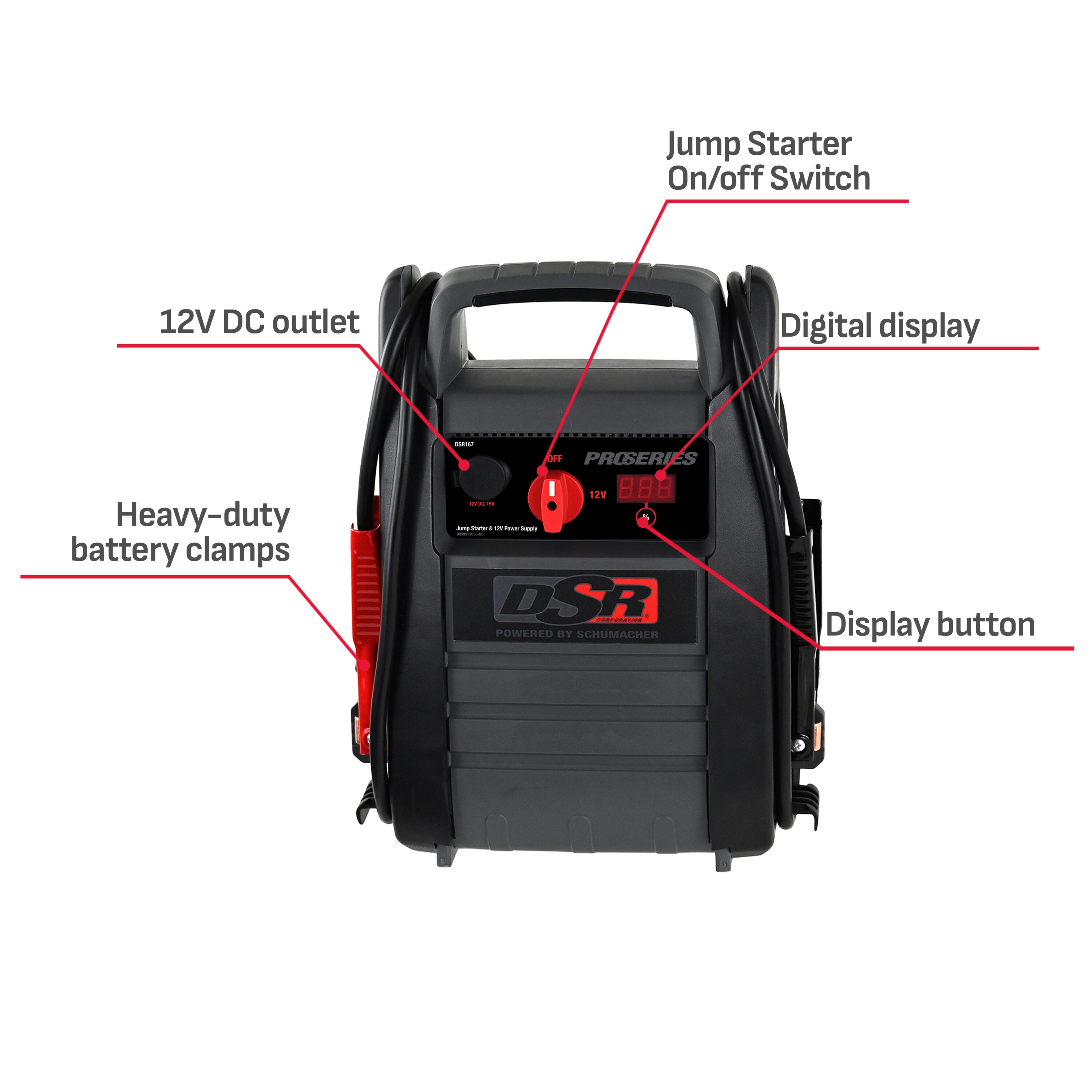 Schumacher Electric DSR167 Jump-Starters - View #2