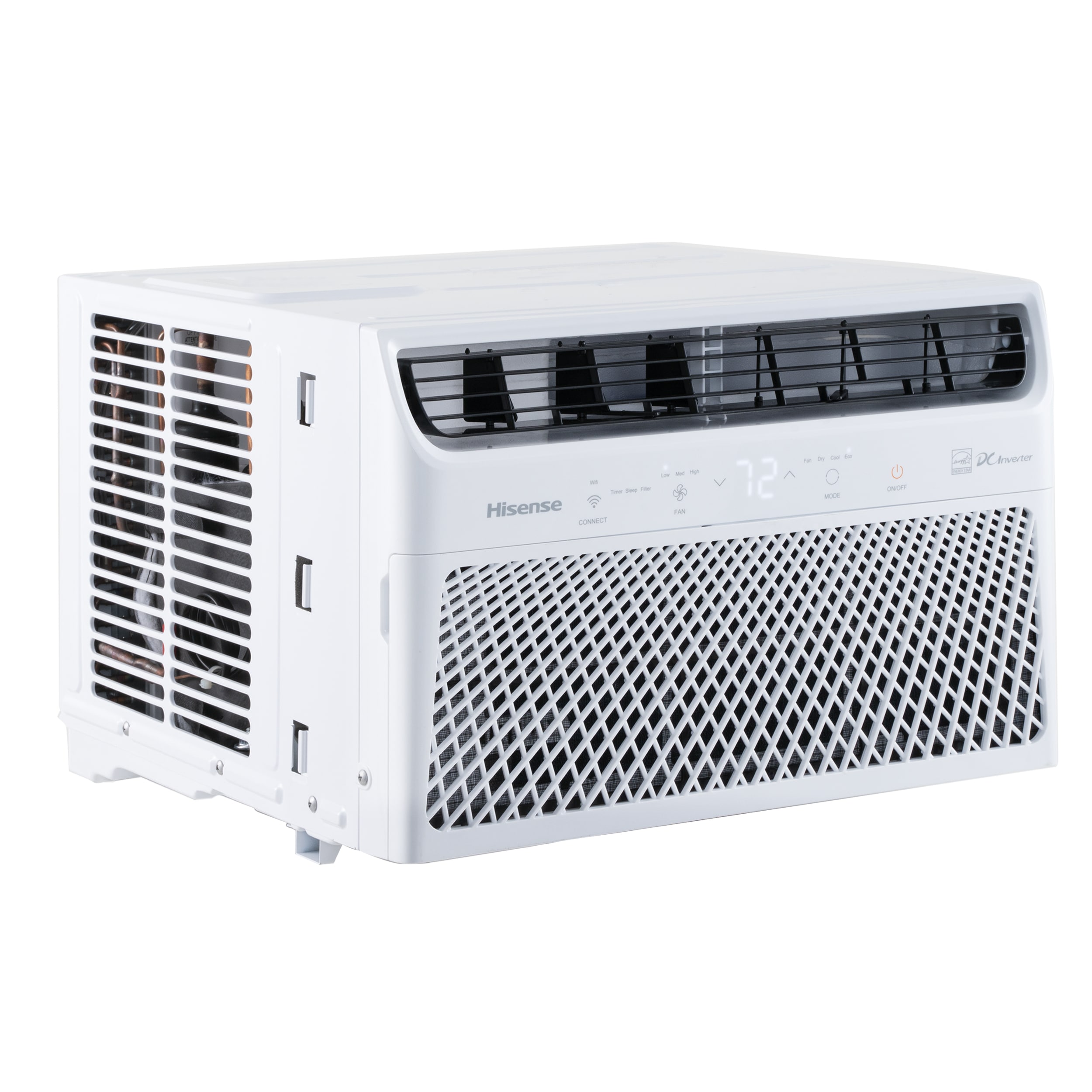 Hisense 350-sq ft Window Air Conditioner with Remote (115-Volt; 8000-BTU) ENERGY STAR Wi-Fi enabled AW0823TW1W Sansujyuku sansujyuku.com