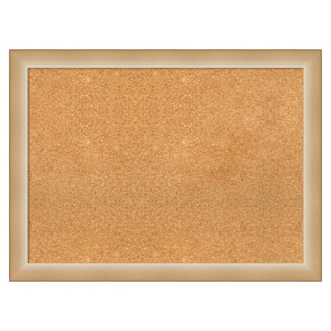 Amanti Art Eva Ombre Gold Framed Natural Cork Board in the ...