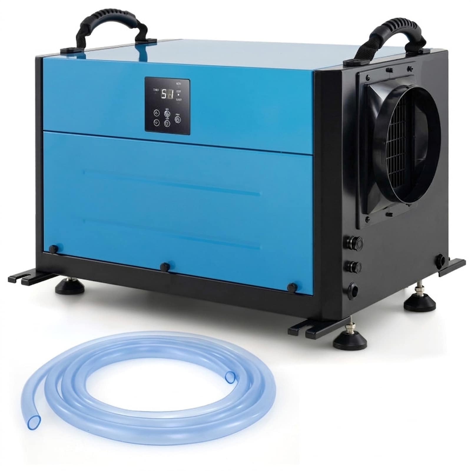 SUGIFT 155-Pint Crawl Space Dehumidifier with Drain Hose 3 Modes 24-Hour Timer Auto Defrost Commercial Basement Dehumidifier for 1900-sq ft Blue #LW108SUGHY3036