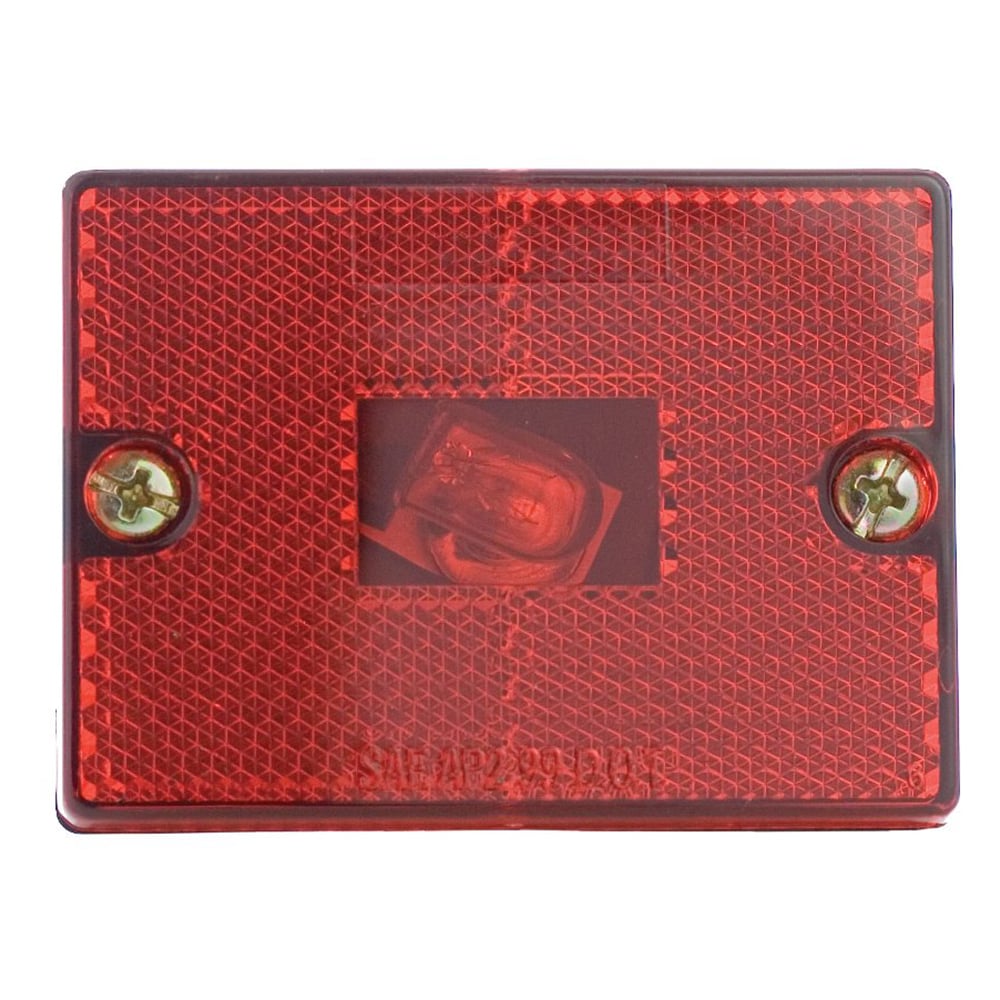 Uriah Products UL550151 LENS Red Replacement Side Lens For UL44000 Pkgd
