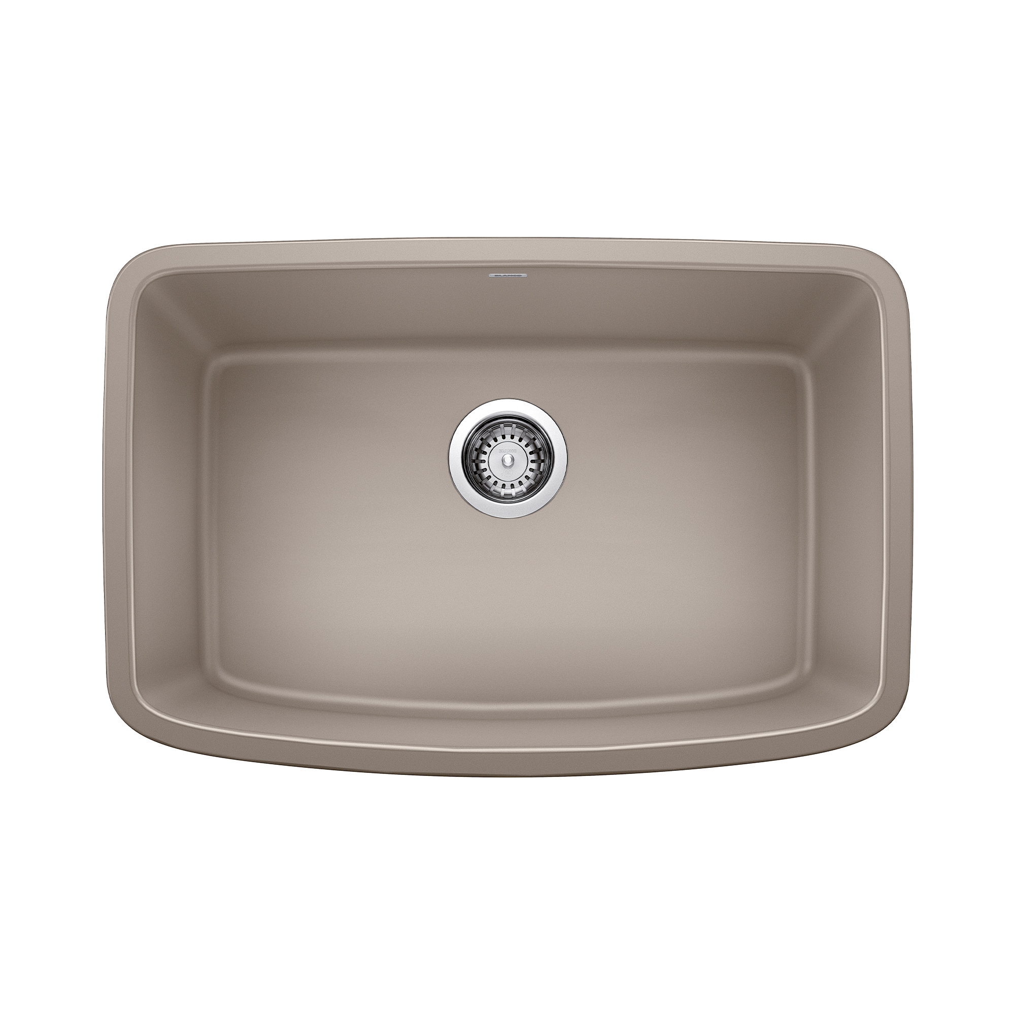 BLANCO 442549 Valea Silgranit Undermount 27-in x 18-in Granite Single bowl Kitchen Sink