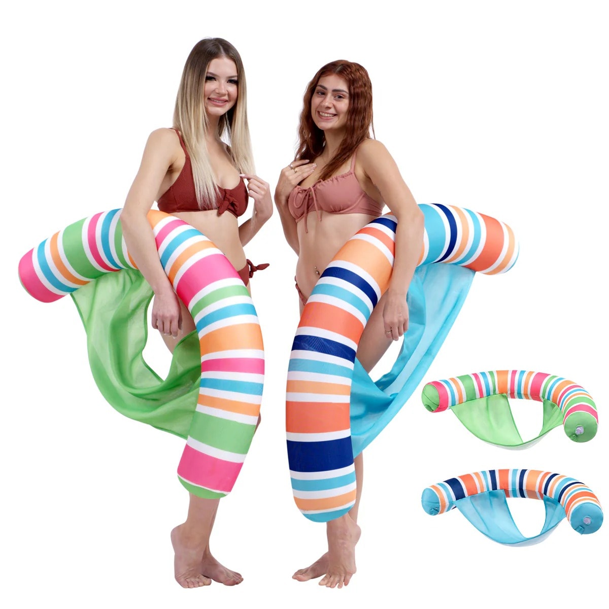 Joyfy 40827-B 29-in x 1 -Seat Multicolor Saddle float 2 -Pack