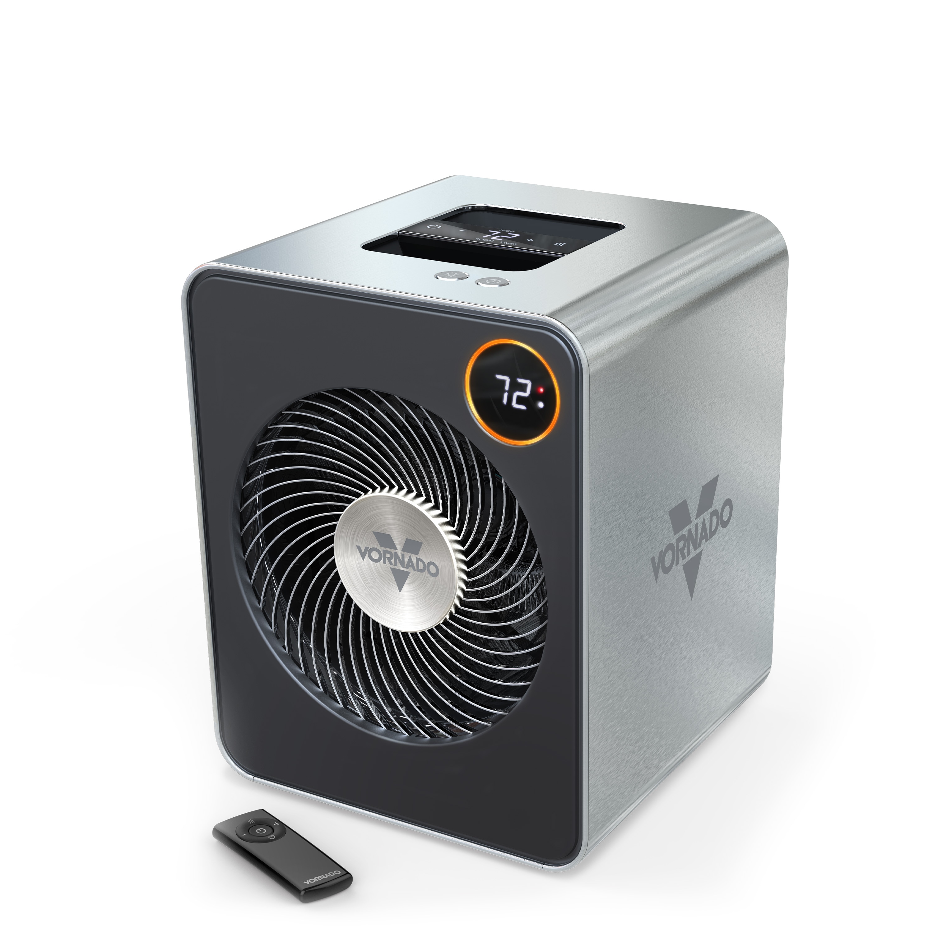Vornado EH1-0195-83 1500 -Watt Fan Utility Indoor Electric Space Heater with Thermostat with Remote